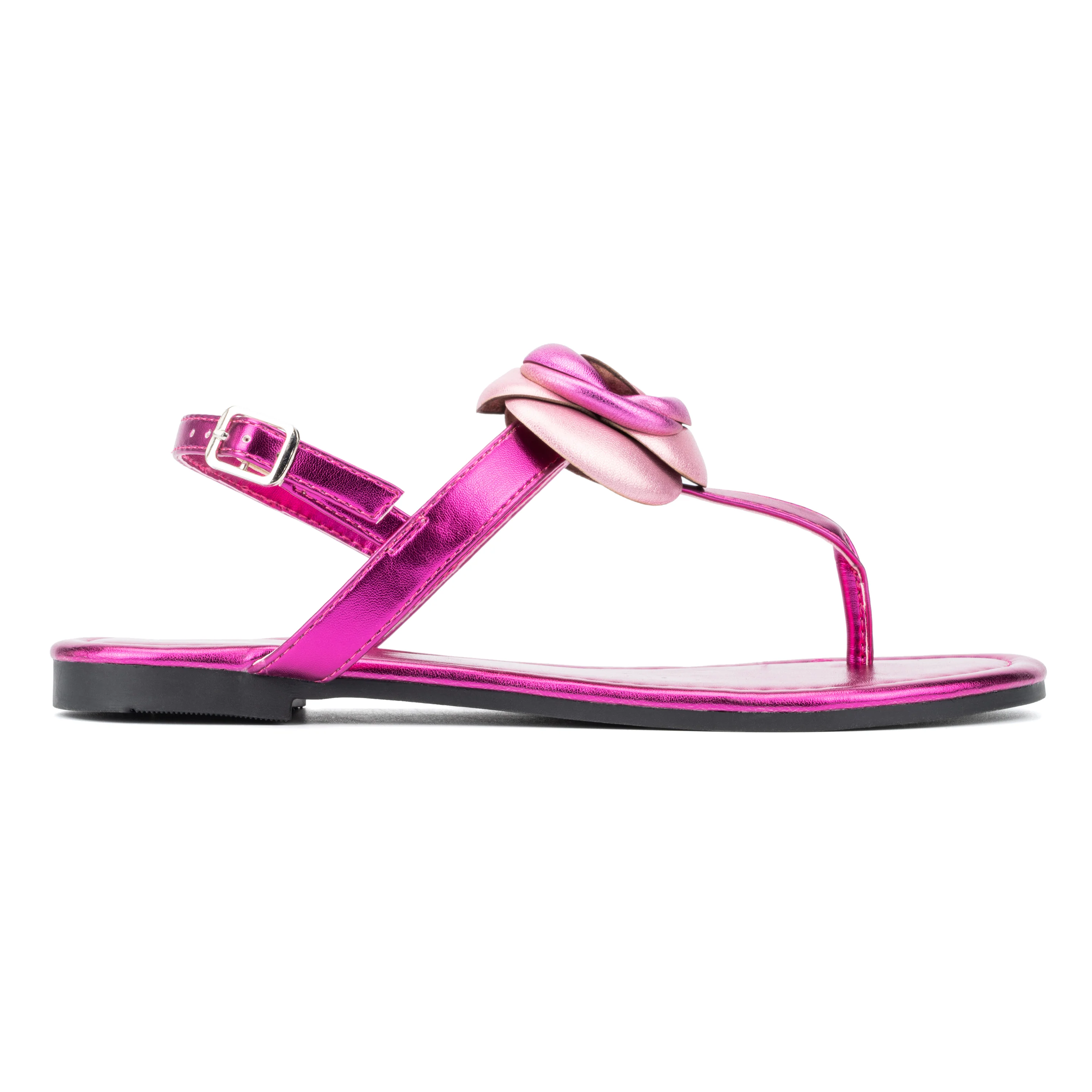 Rosette T-Strap Flats - Image 23