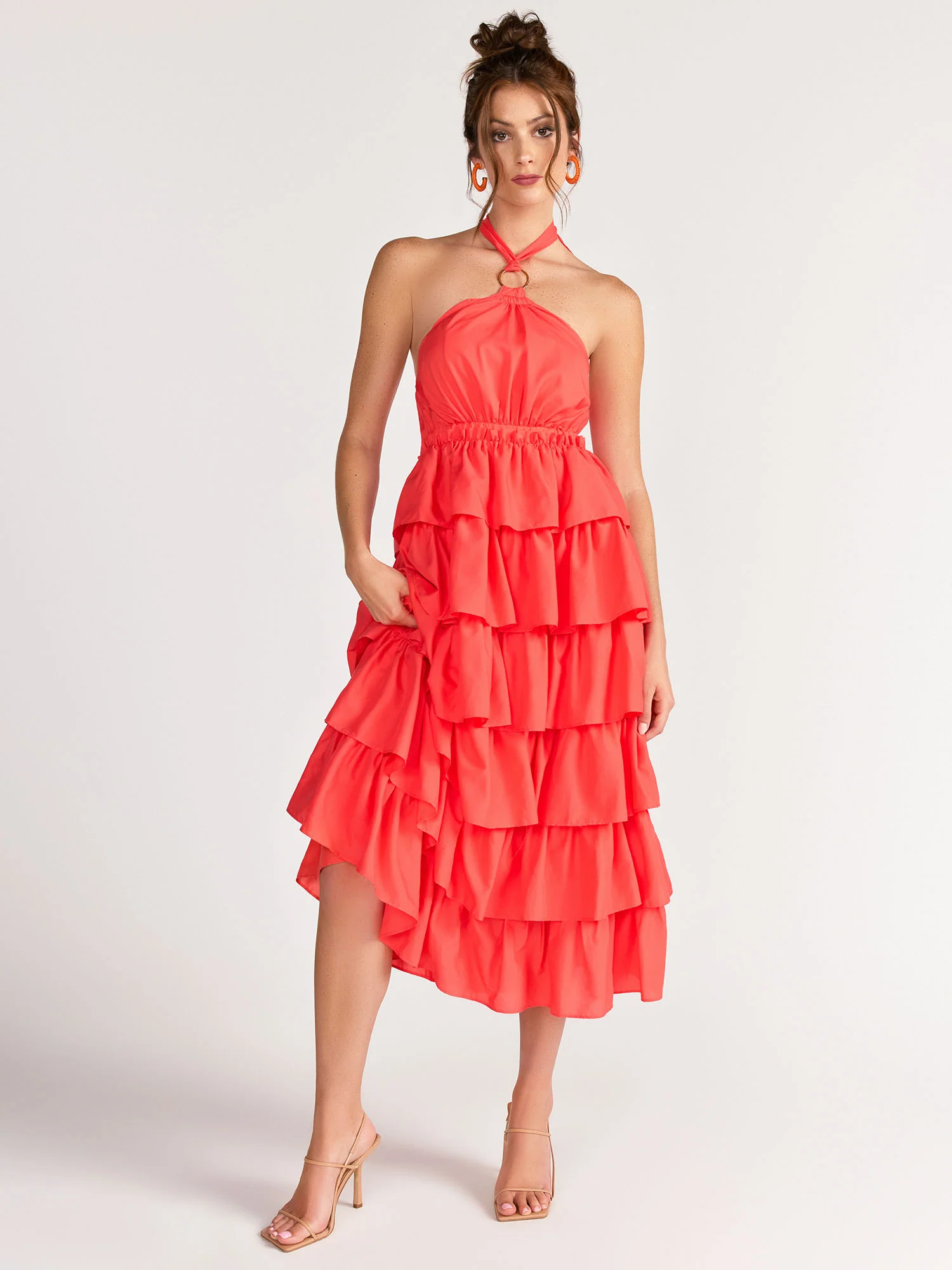 DO+BE O'Ring Detail Ruffle Maxi Dress - Brands We Love
