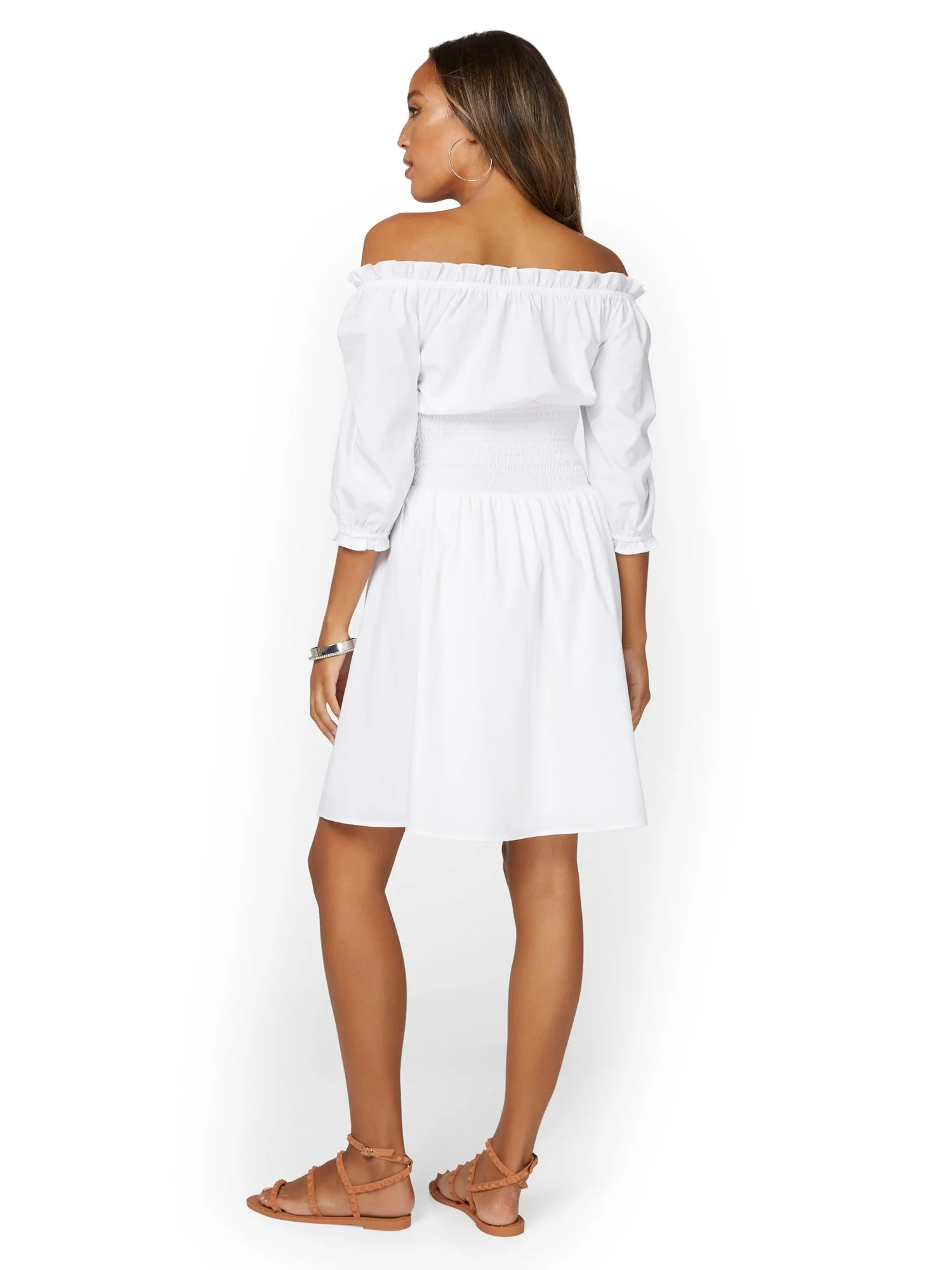 Off-The-Shoulder Corset Dress - Lily & Cali - Image 3