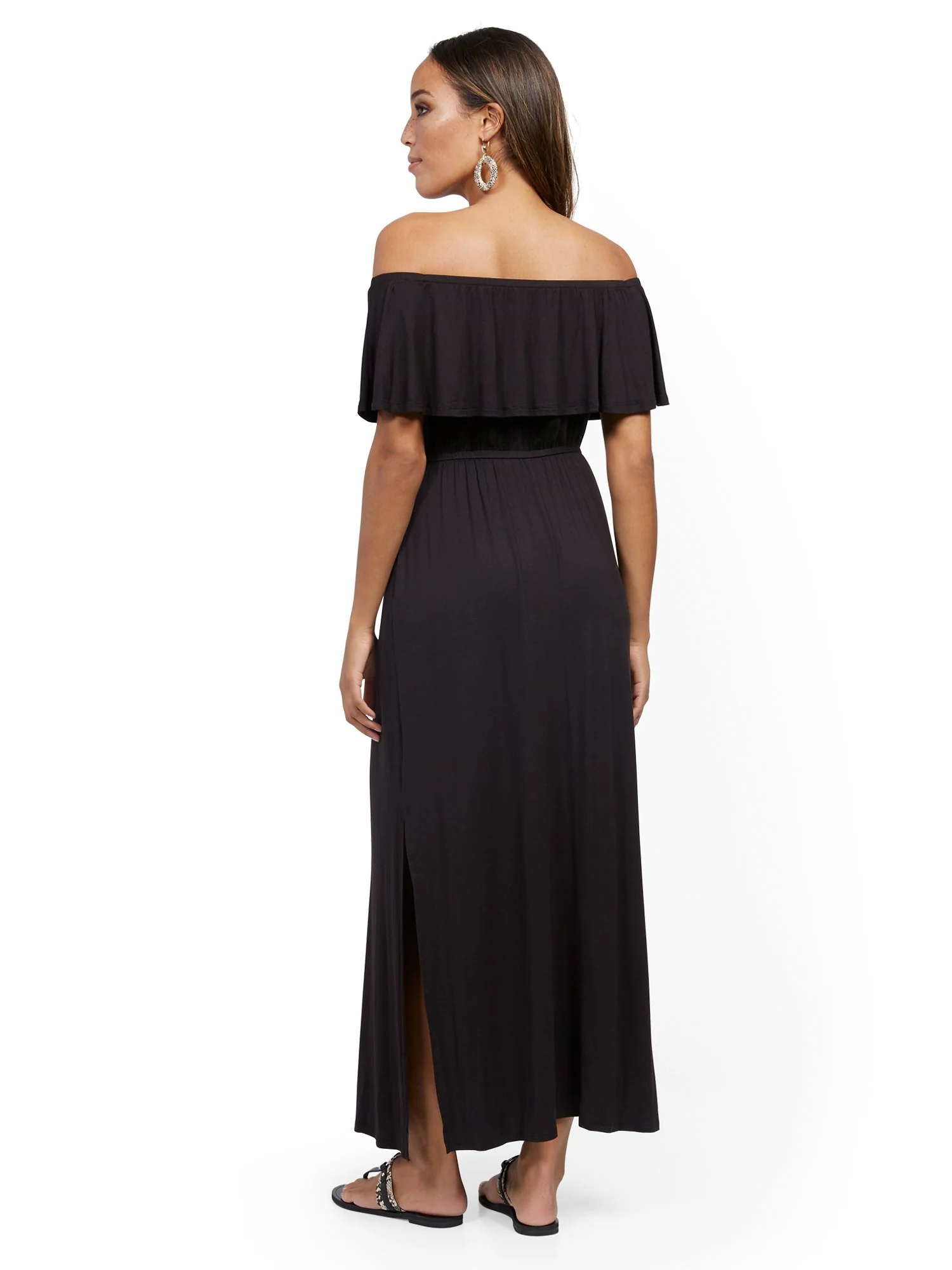 Off-The-Shoulder Maxi Dress - Image 3