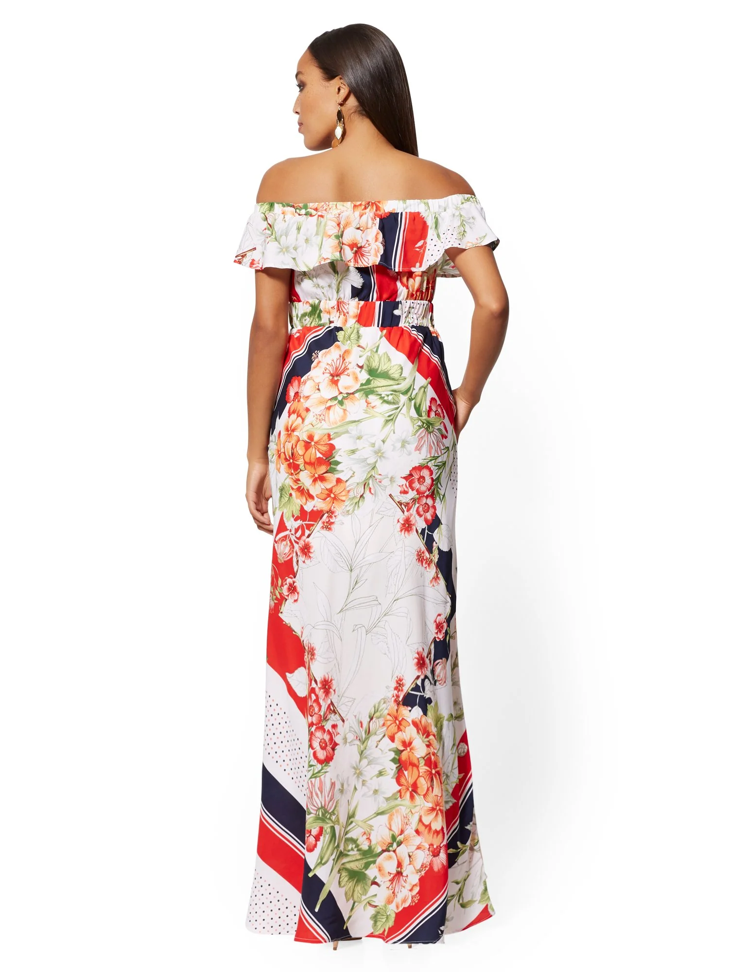 Off-The-Shoulder Maxi Dress - Image 3