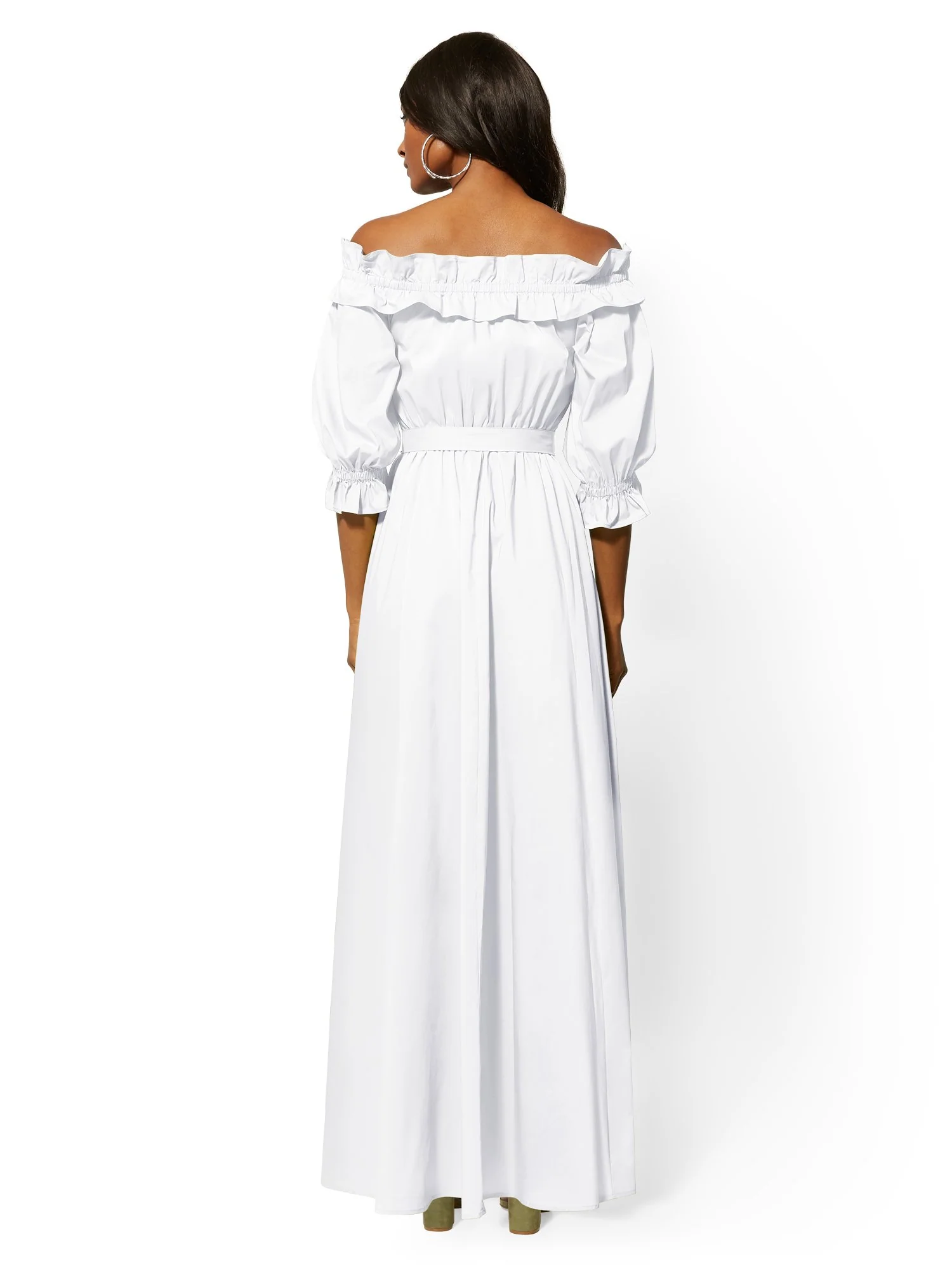 Off-The-Shoulder Maxi Dress - Image 3
