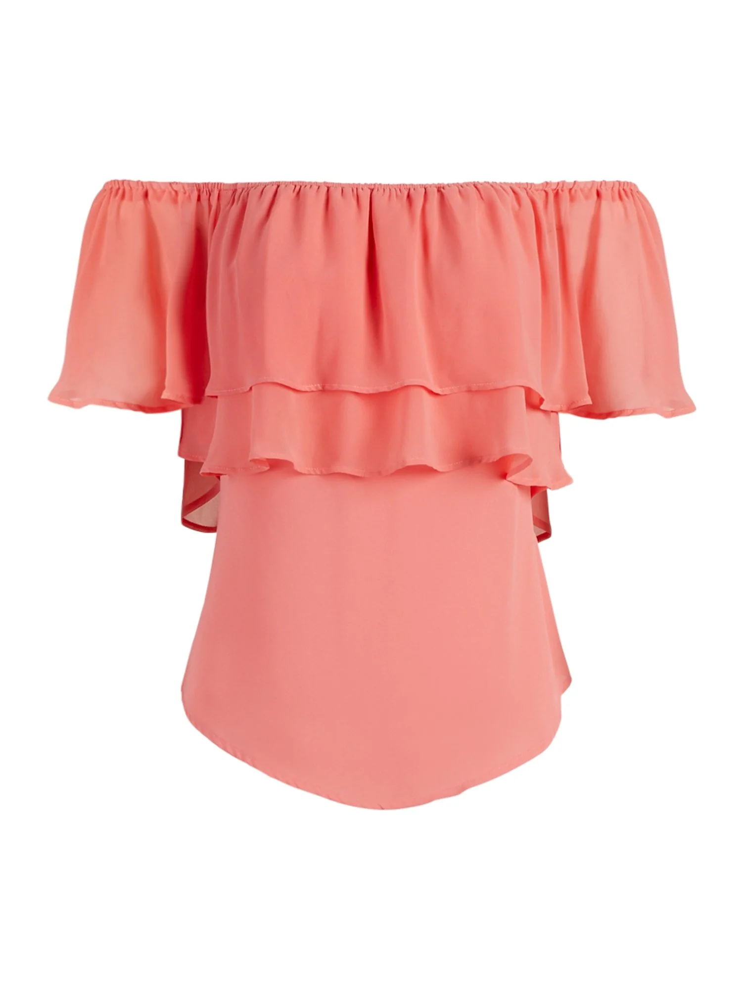 Off-The-Shoulder Ruffle Top - Image 2