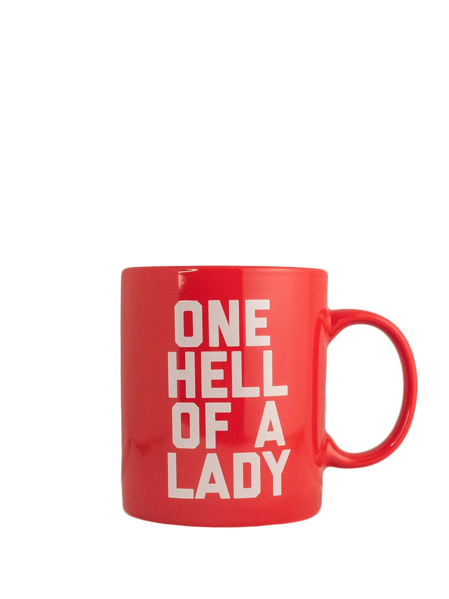 One Hell of a Lady Mug - Golden Gems