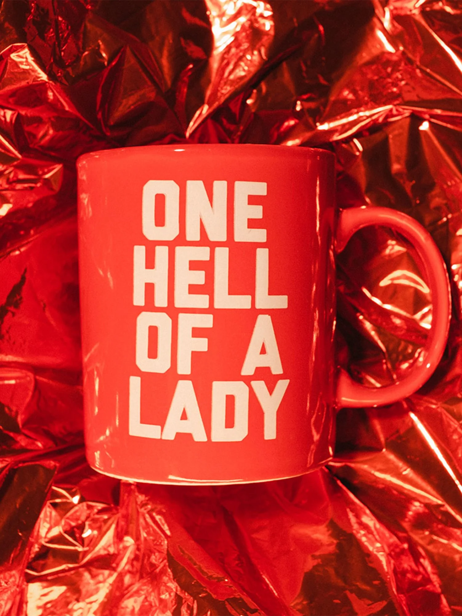 One Hell of a Lady Mug - Golden Gems - Image 4
