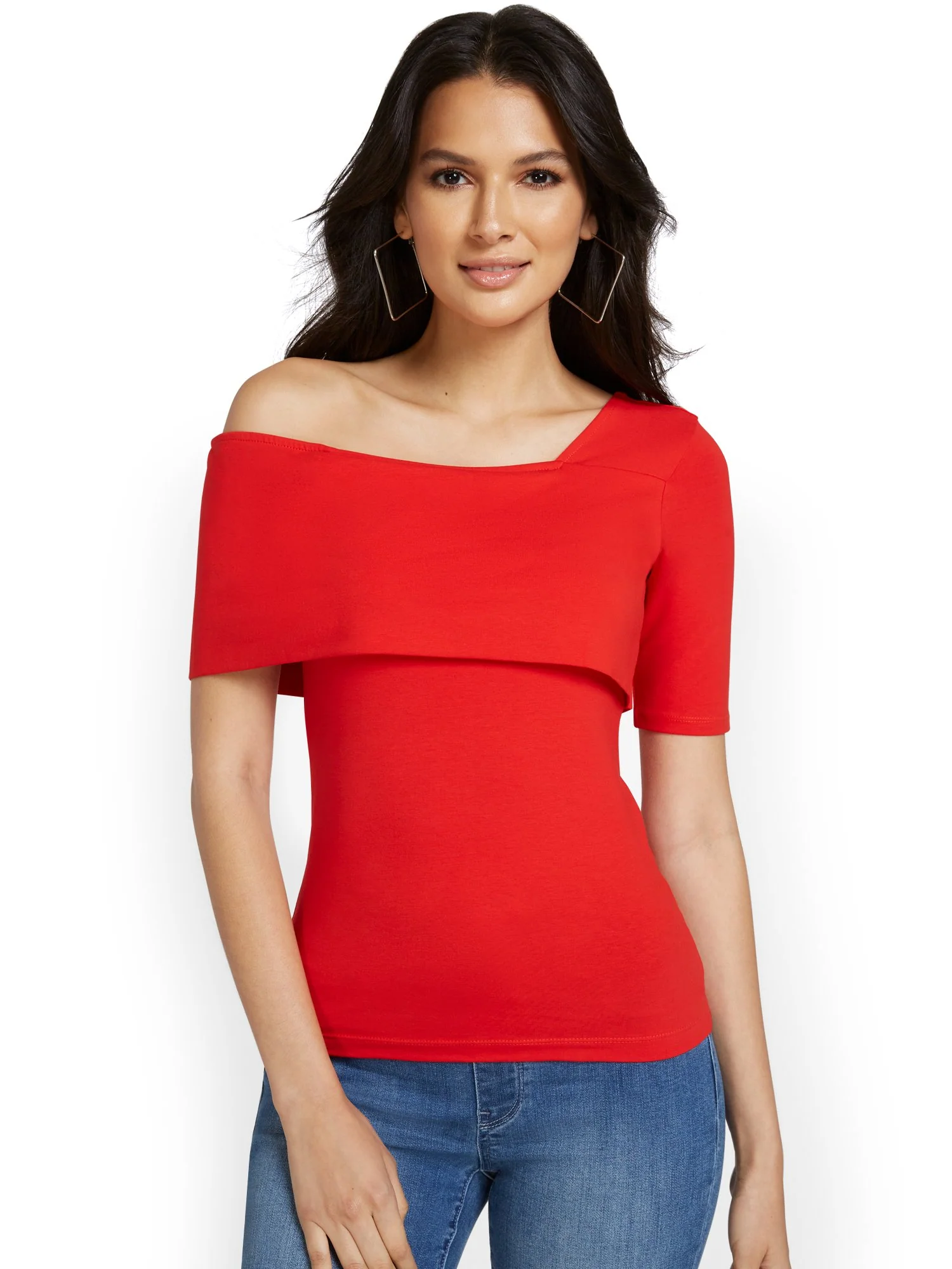 One-Shoulder City Tee - Image 6