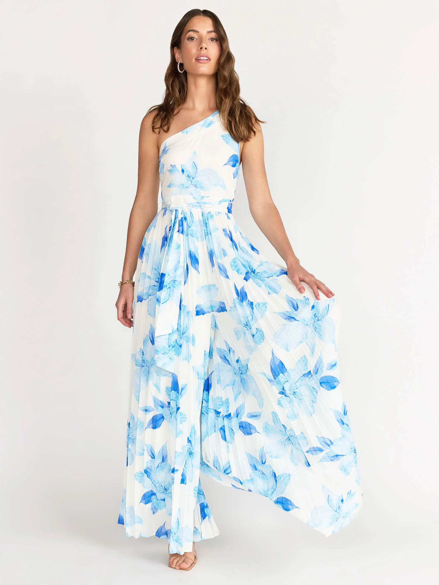 Flying Tomato One-Shoulder Floral Printed Jumpsuit - Brands We Love - Image 4