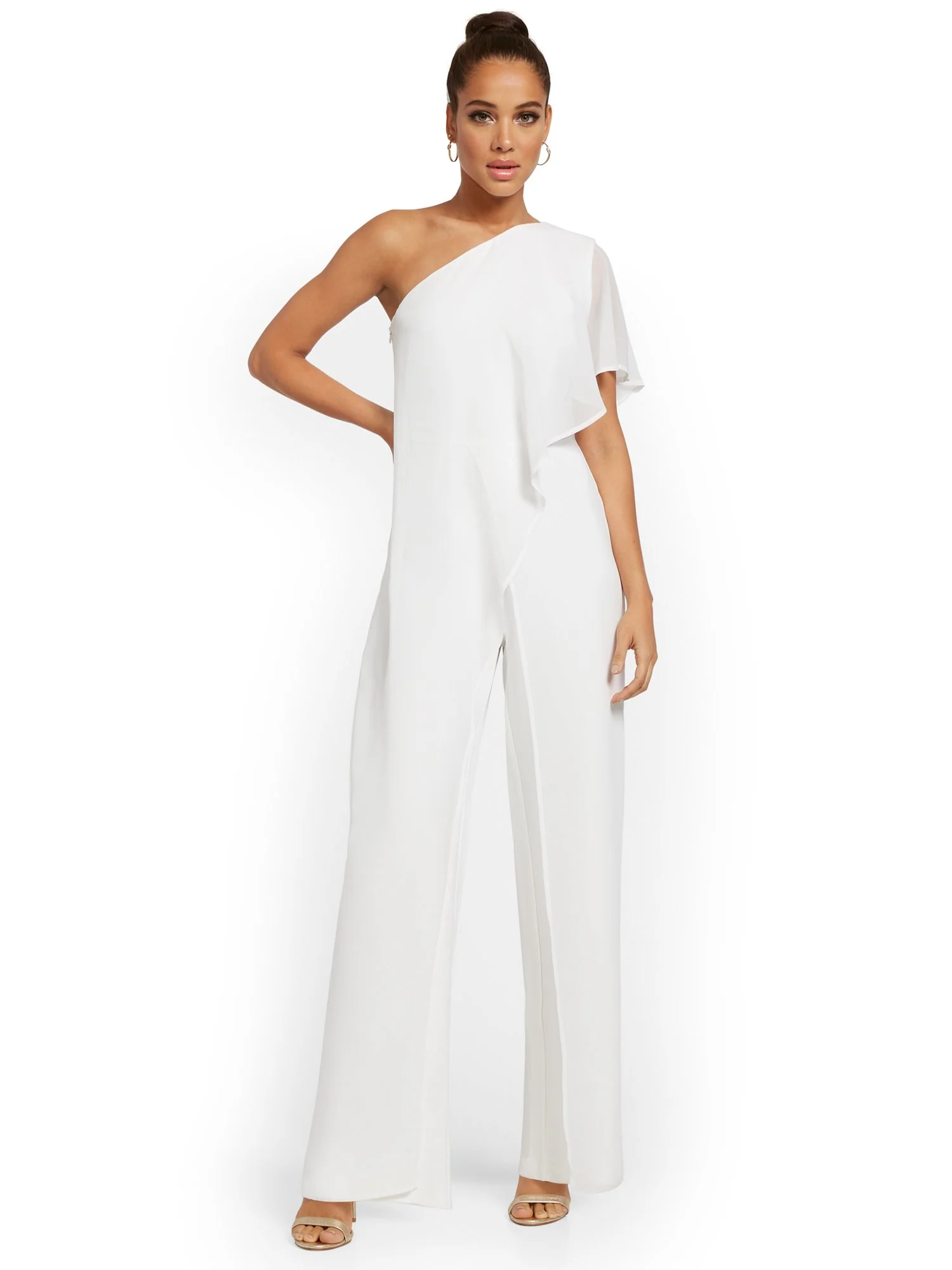 One-shoulder Jumpsuit