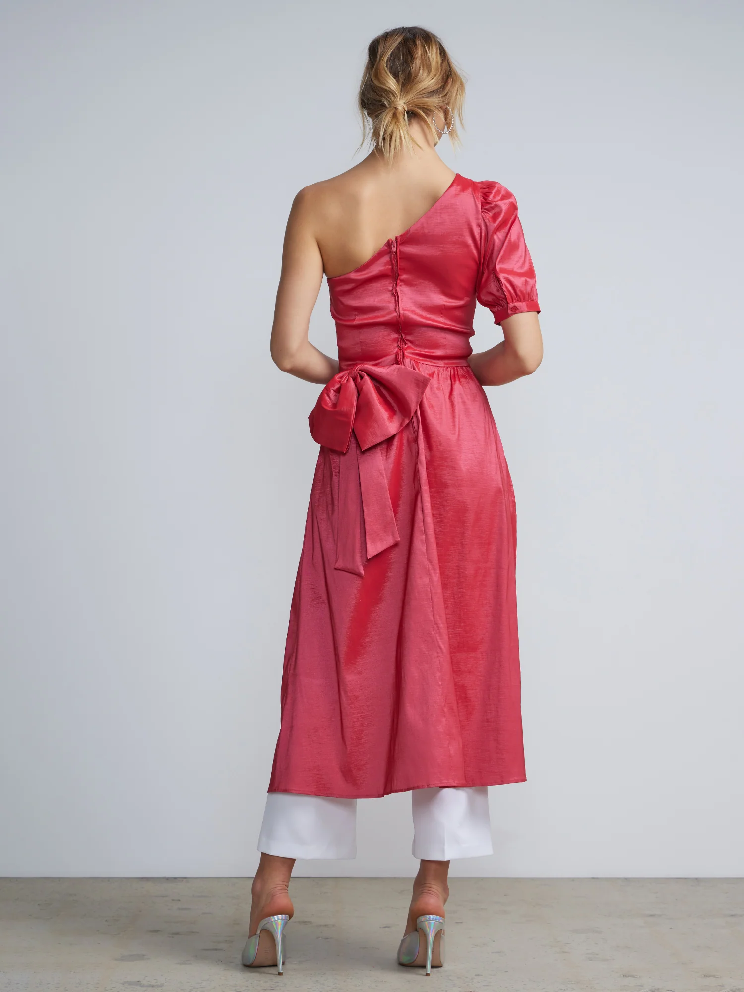 One Shoulder High Low Maxi Top - Image 3