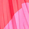 One-Shoulder Pleated Colorblock Dress - Fore Collection - Image 11