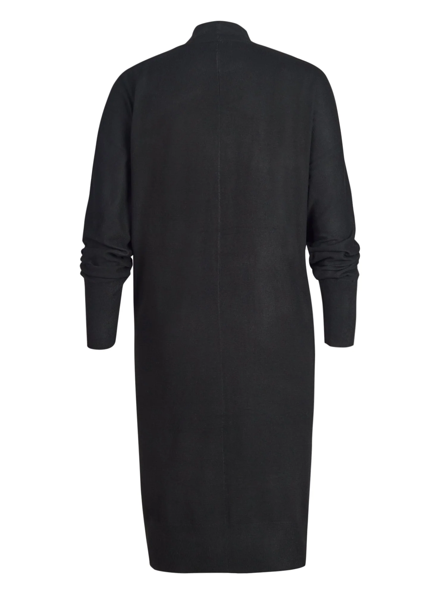 Open-Front Ribbed Knit Cardigan - Image 3