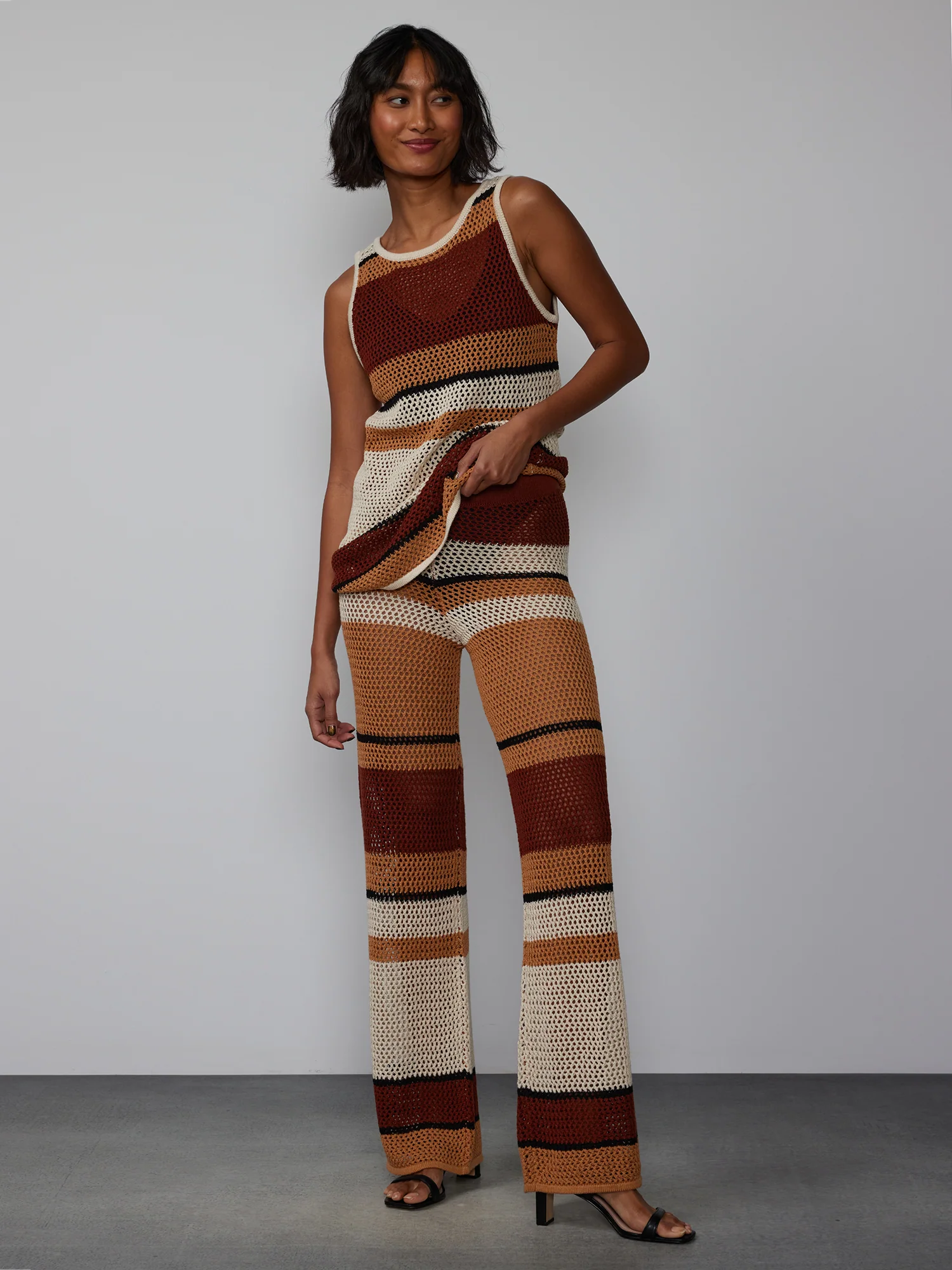 Open Stitch Sweater Pant