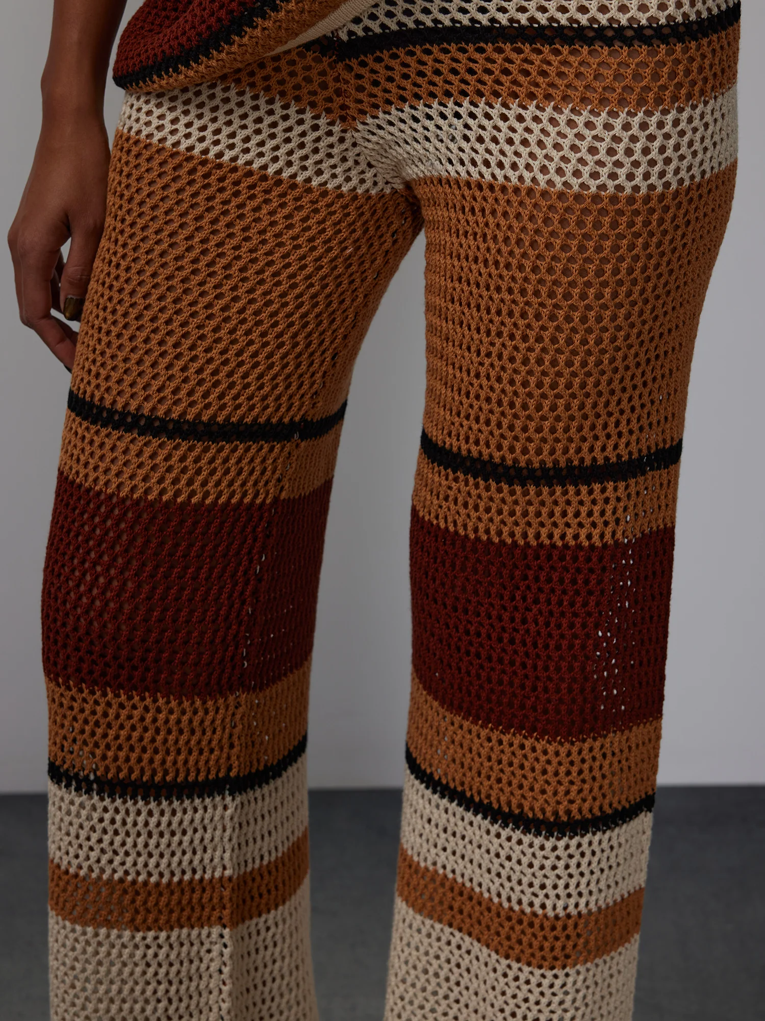 Open Stitch Sweater Pant - Image 4