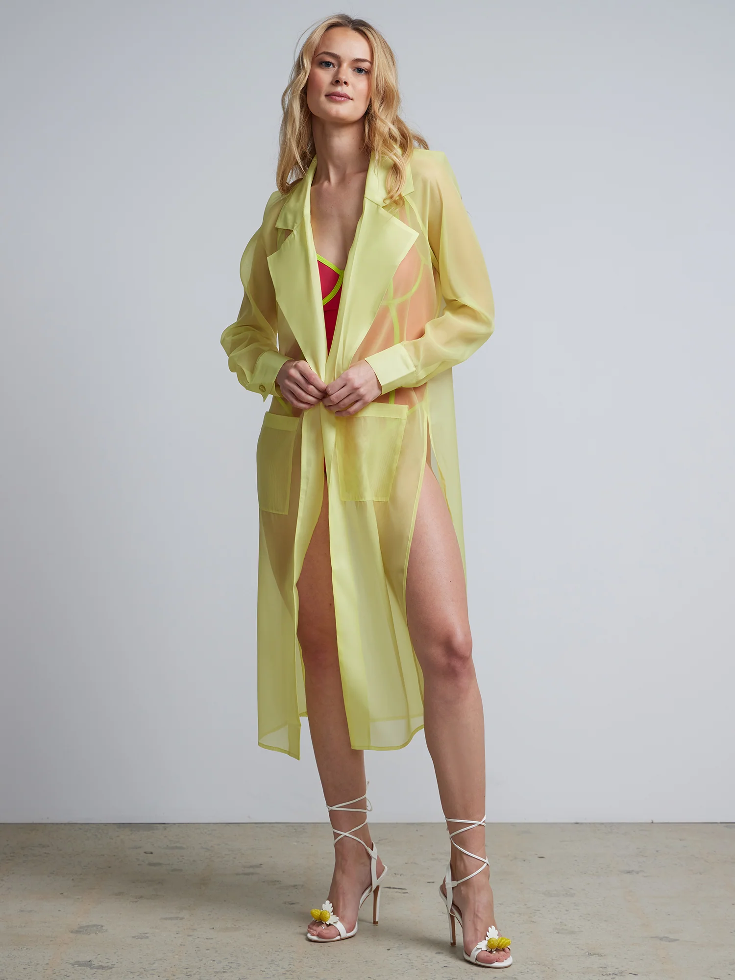 Organza Patch-Pocket Duster