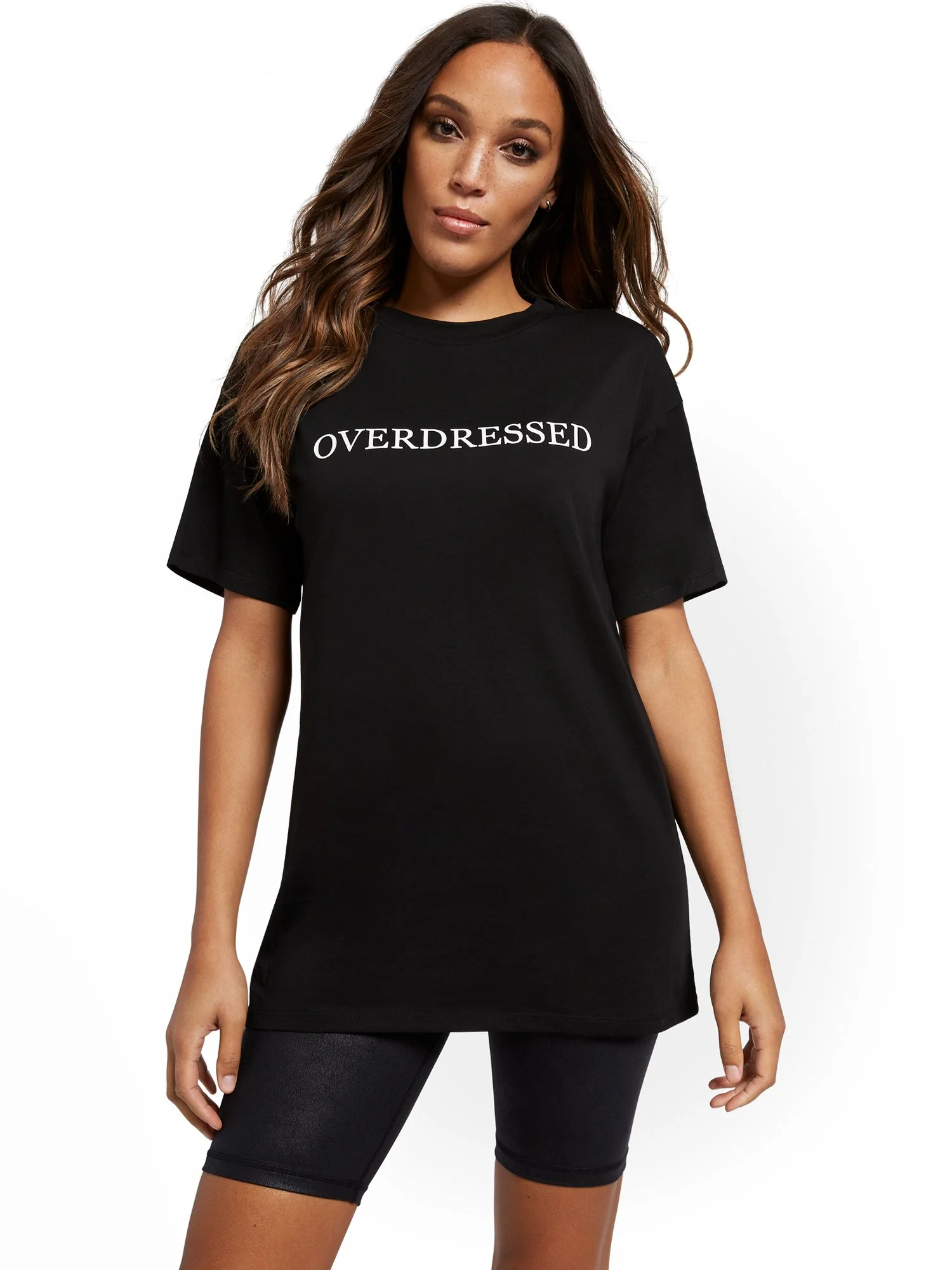 Overdressed Oversized Graphic Tee
