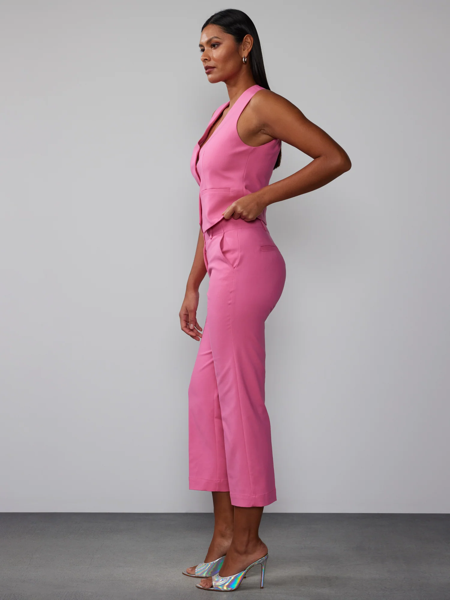 Petite Straight Leg Ankle Pant - Image 2