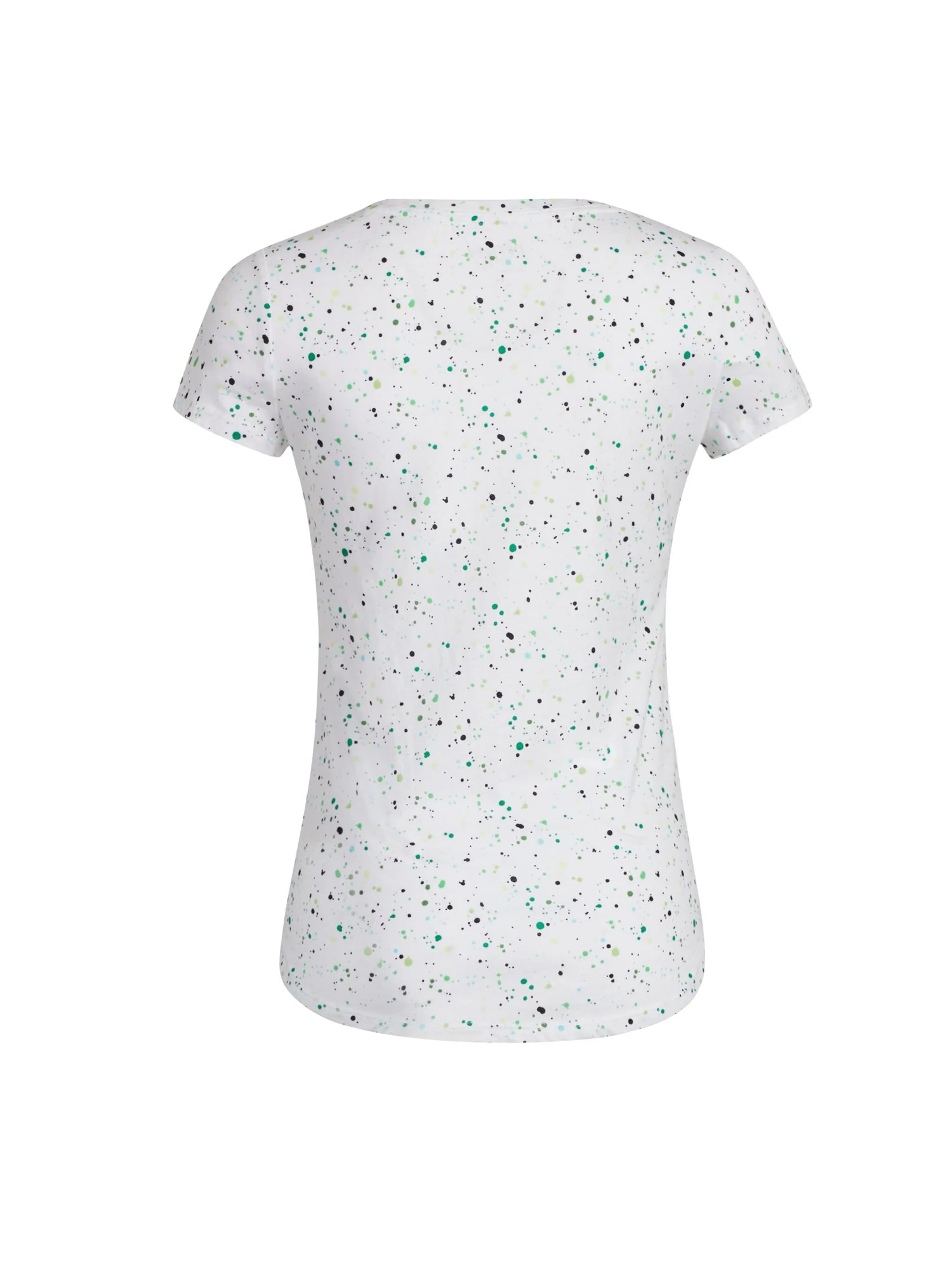 Paint Splatter V-Neck Perfect Tee - Image 3