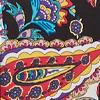 Paisley Button-Front Side-Slit Midi Shirt - Image 4