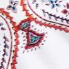 Paisley Print Tie-Back Romper - Image 4
