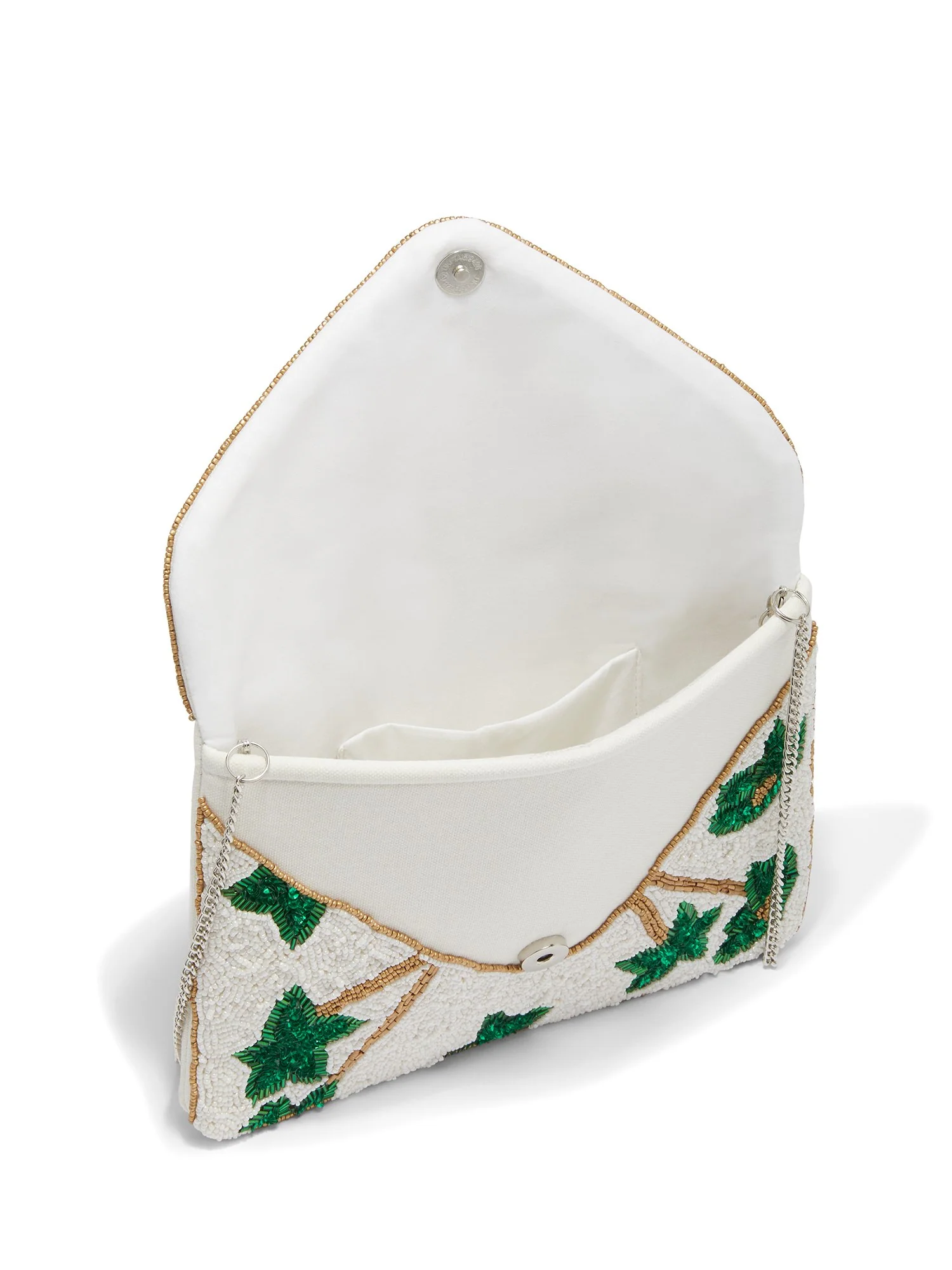 Palm Tree-Beaded Clutch - Image 3