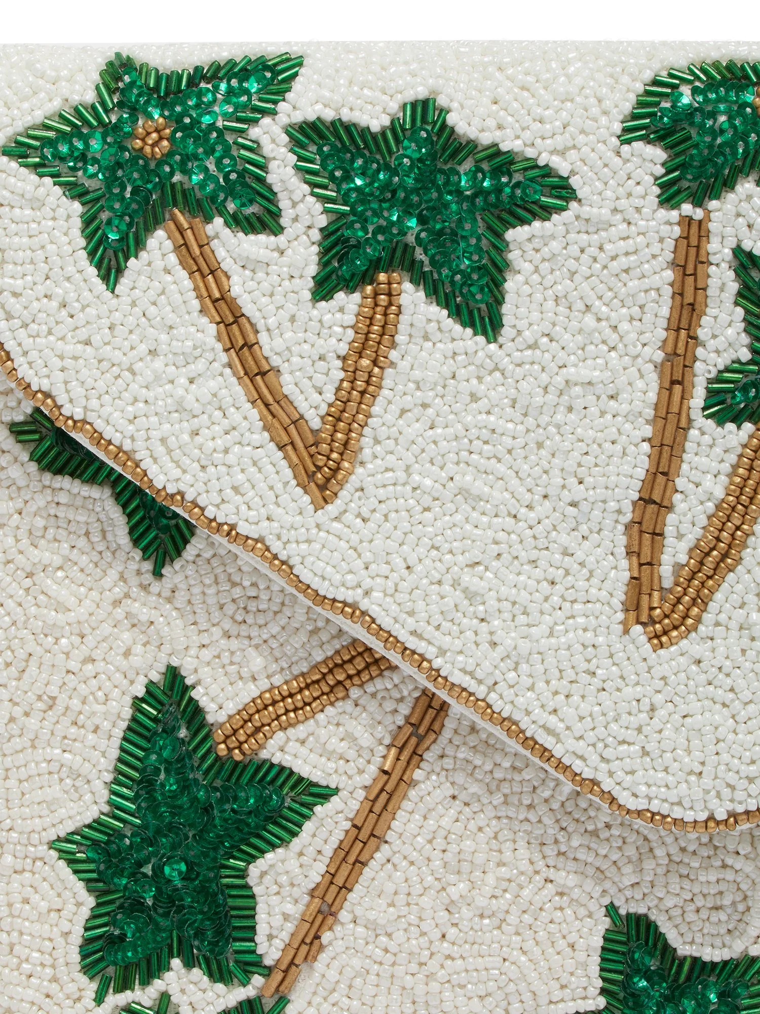 Palm Tree-Beaded Clutch - Image 4