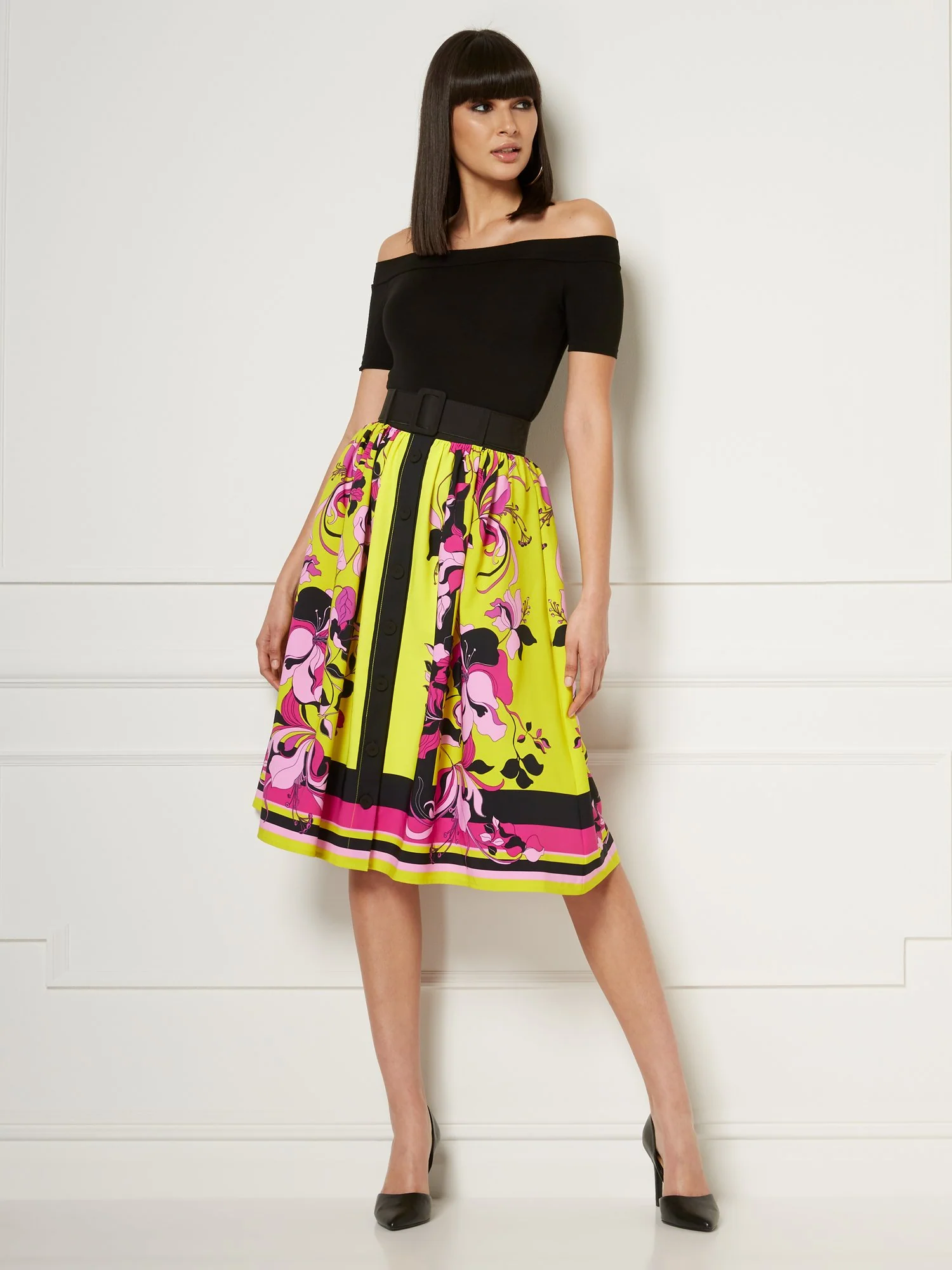 Passiflora Skirt - Eva Mendes Collection - Image 4