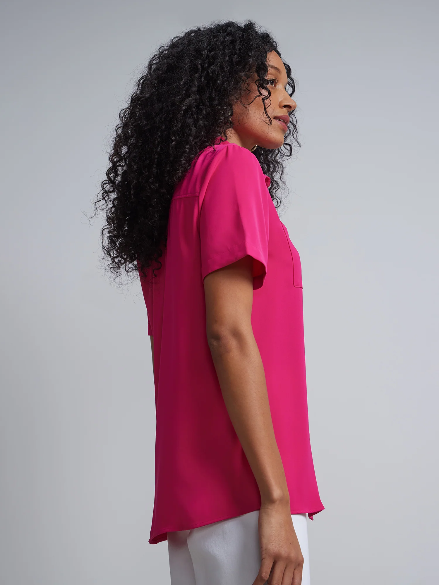 Patch-Pocket Button-Front Shirt - Image 11
