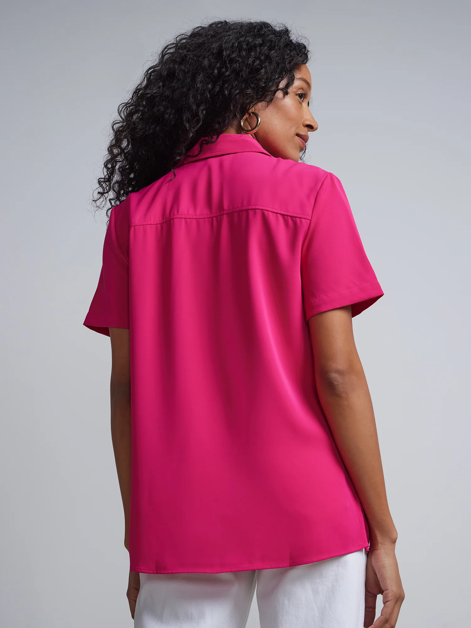 Patch-Pocket Button-Front Shirt - Image 12