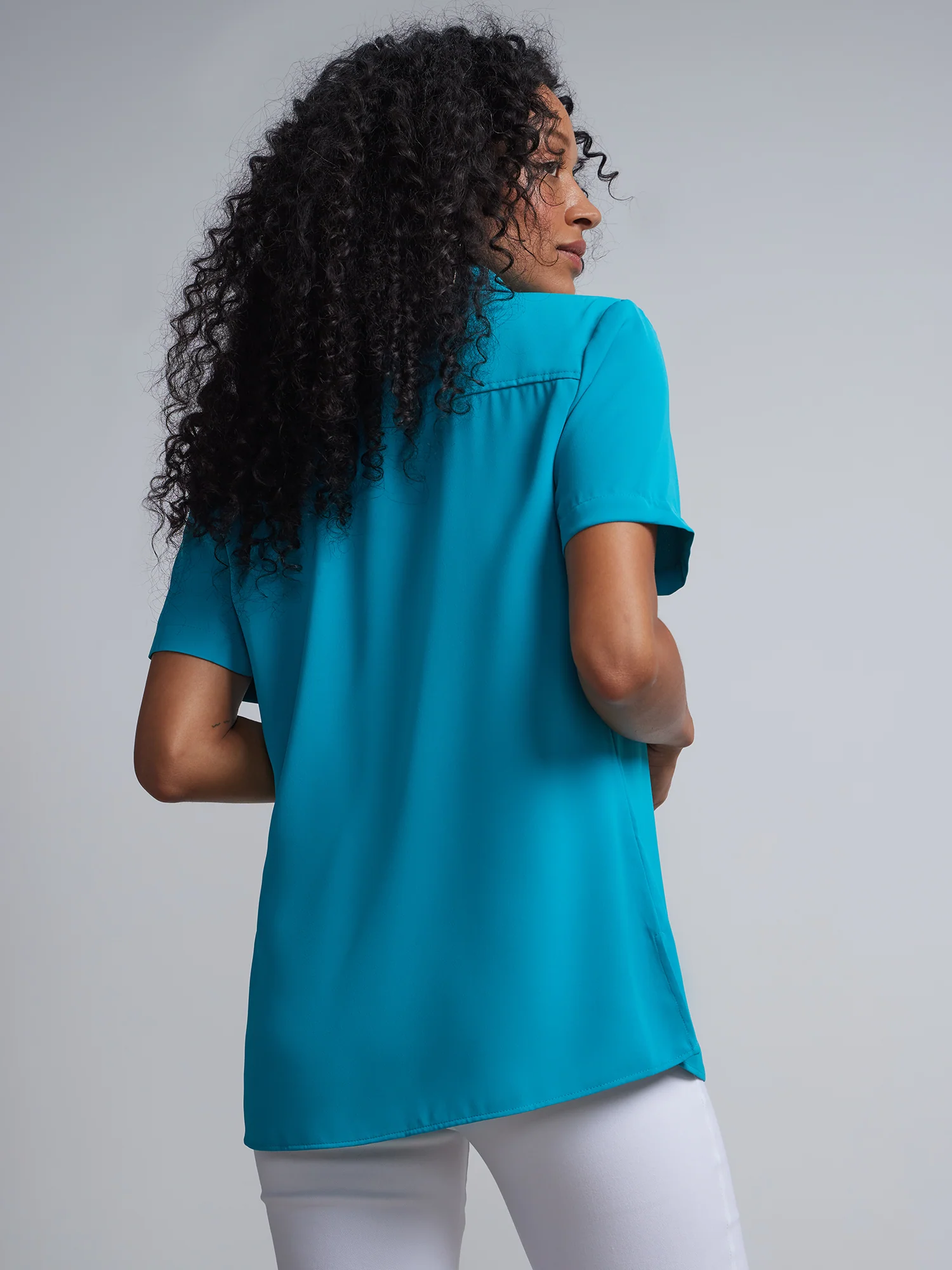 Patch-Pocket Button-Front Shirt - Image 7