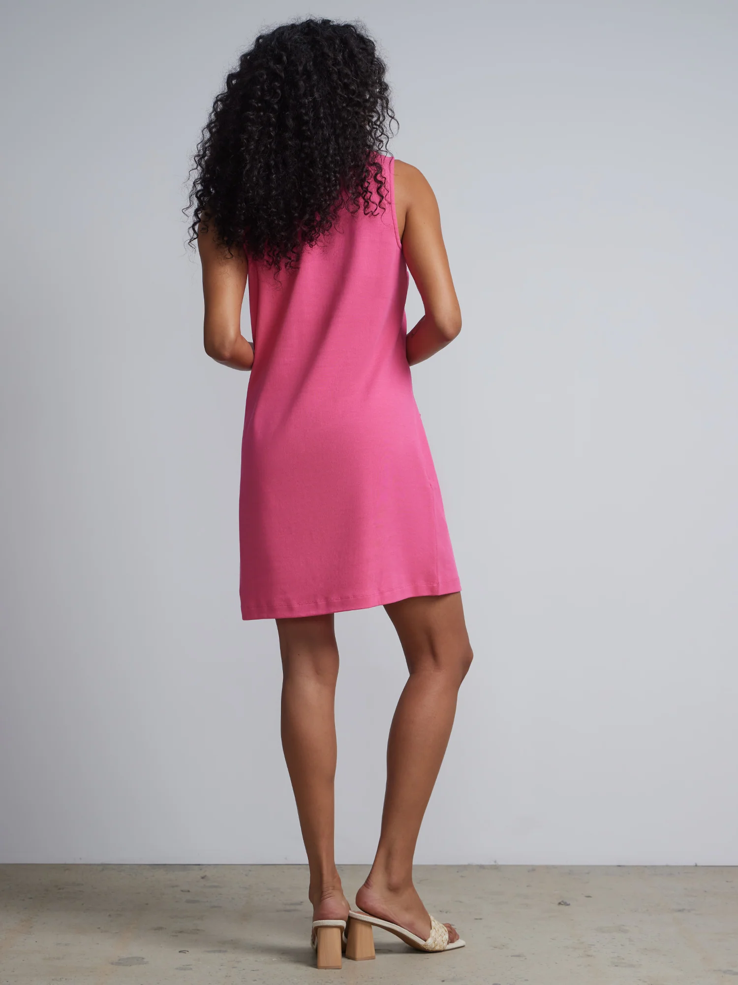 Patch-Pocket Shift Dress - City Knits - Image 12