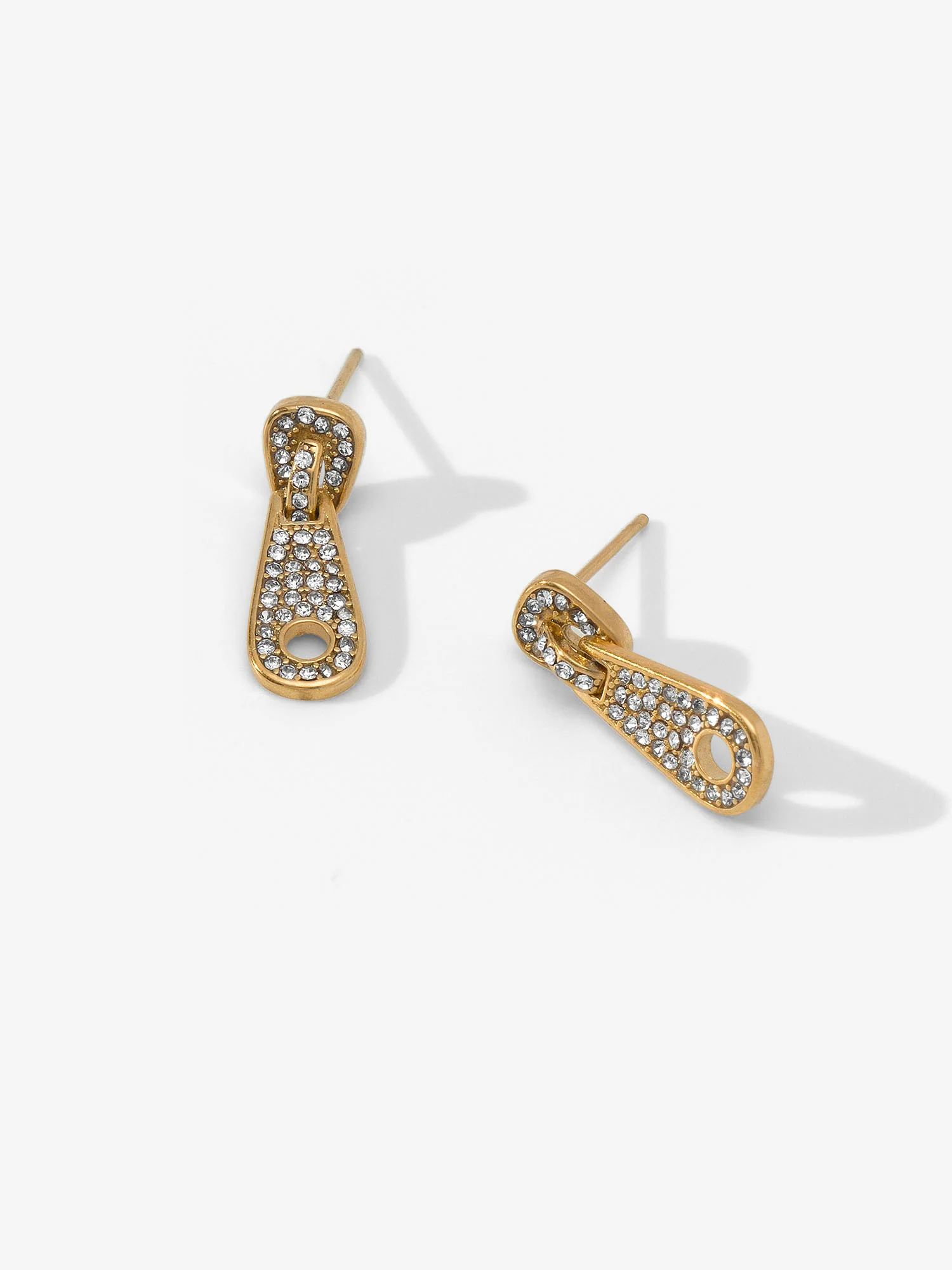Simone The Label Pave Zipper Earrings - Brands We Love