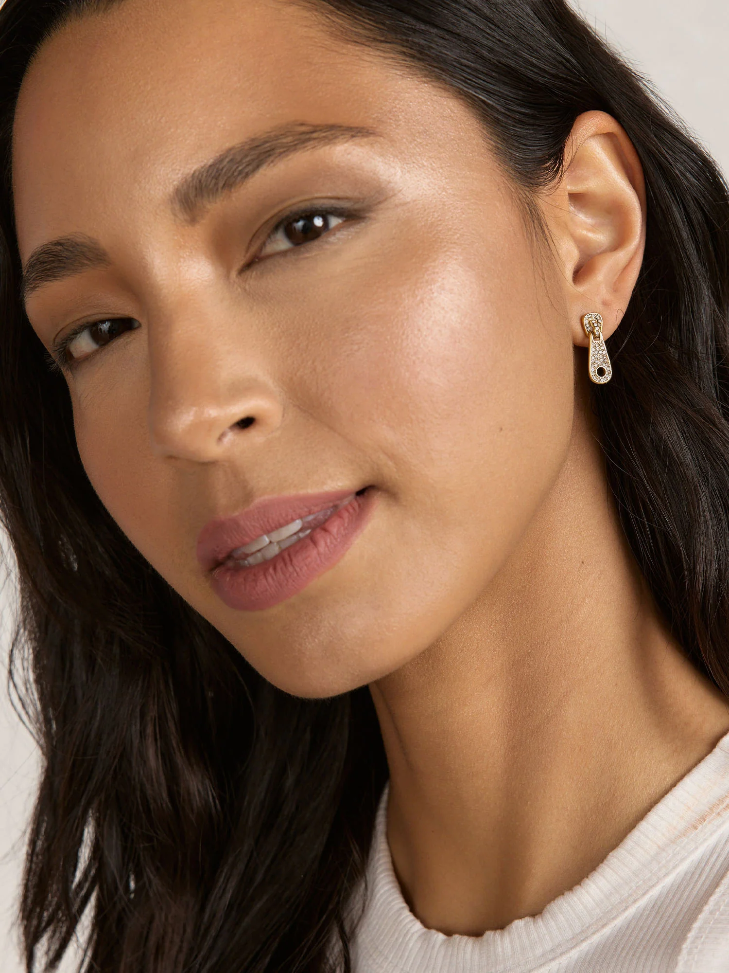 Simone The Label Pave Zipper Earrings - Brands We Love - Image 3