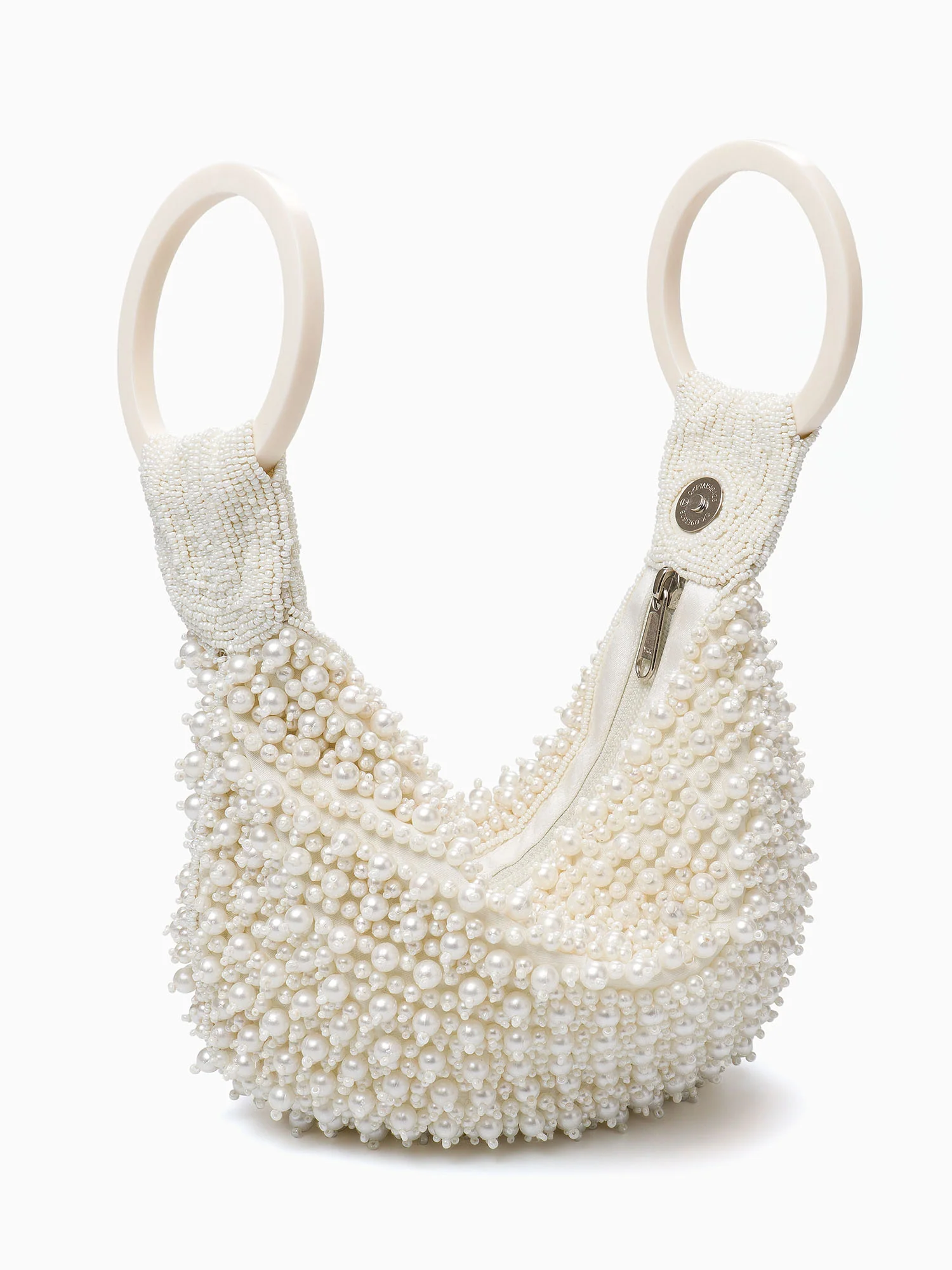 Pearl Zip-Top Wristlet - Image 5