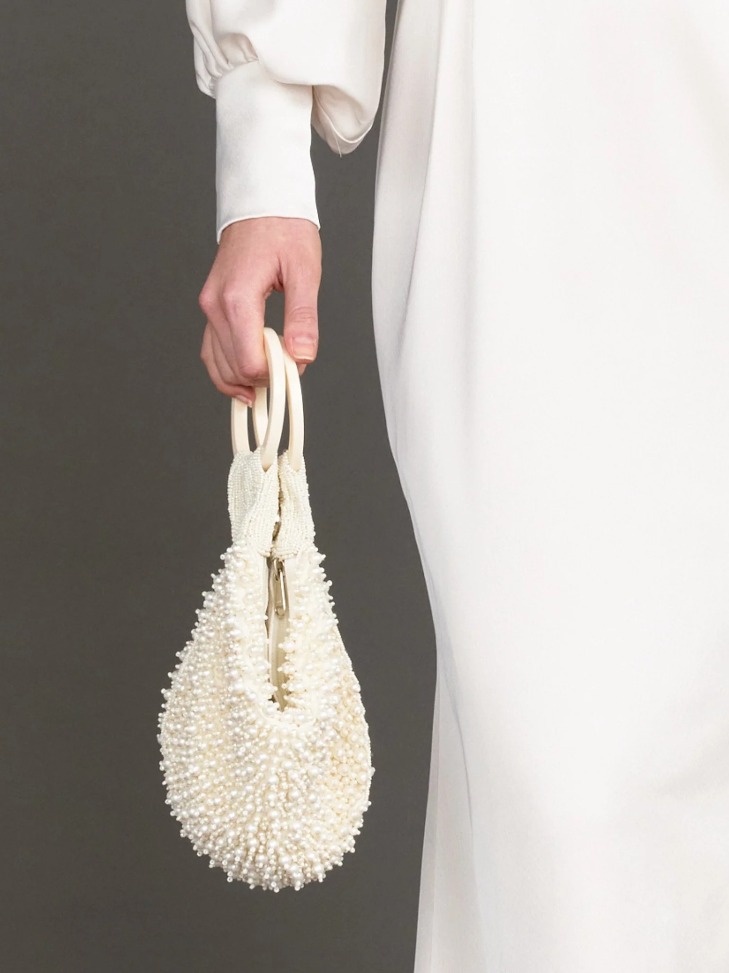 Pearl Zip-Top Wristlet - Image 7
