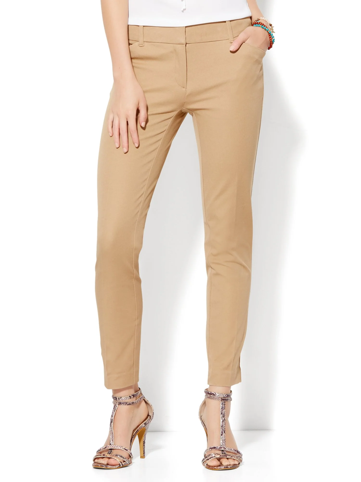 Petite Audrey Ankle Pant - Solid - Image 23