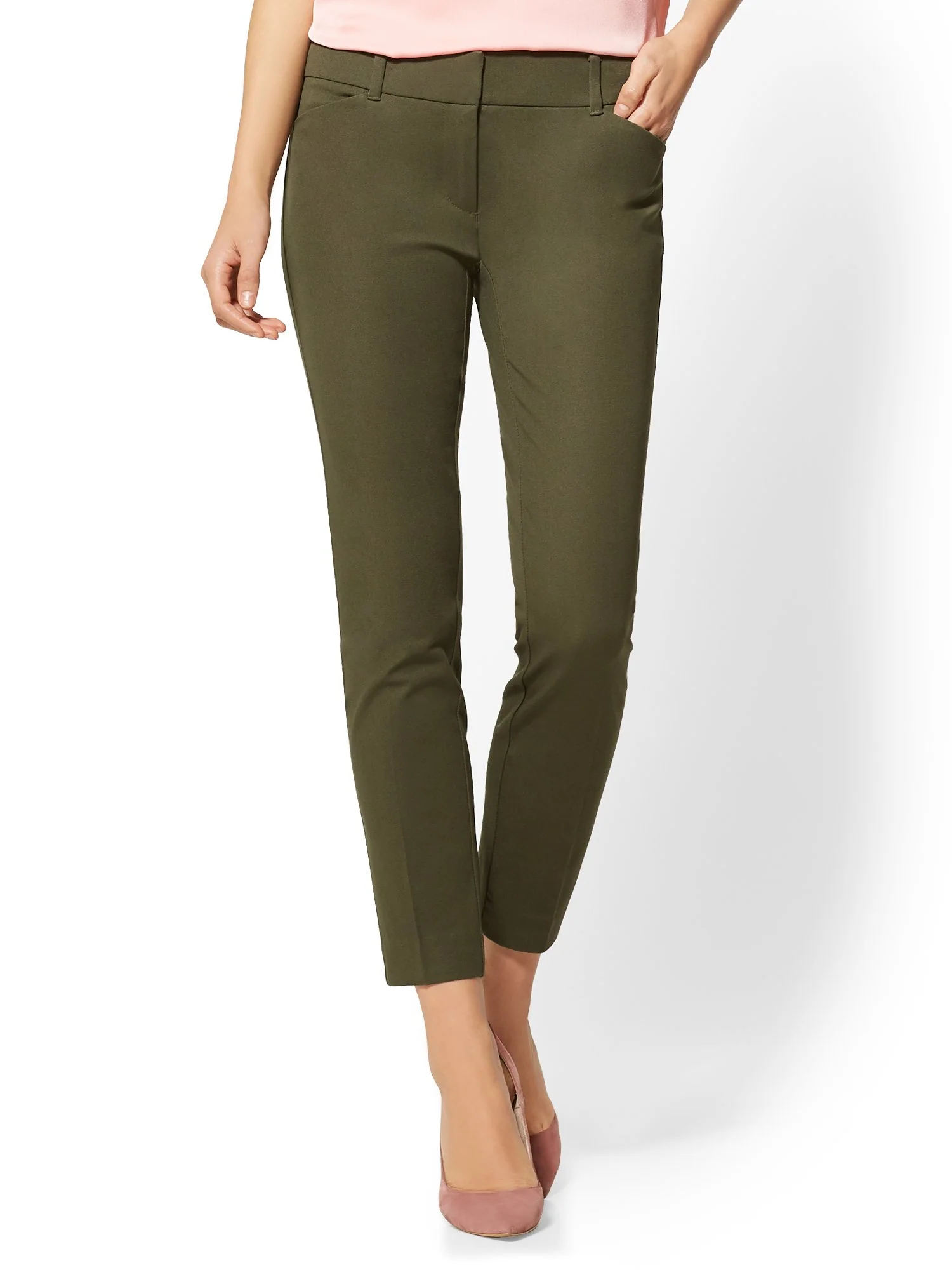Petite Audrey Ankle Pant - Solid - Image 27