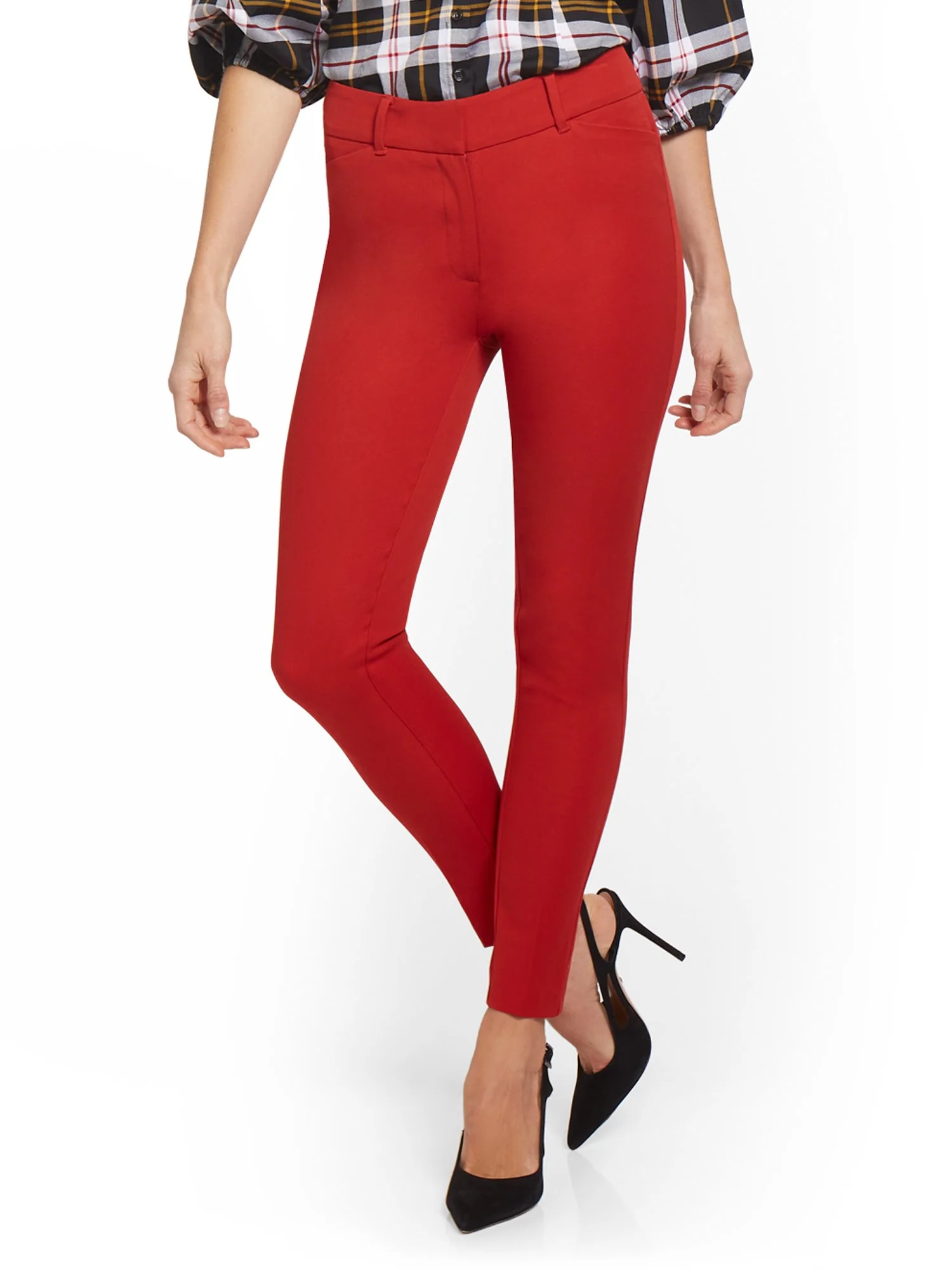 Petite Audrey High-Waisted Ankle Pant - Image 3