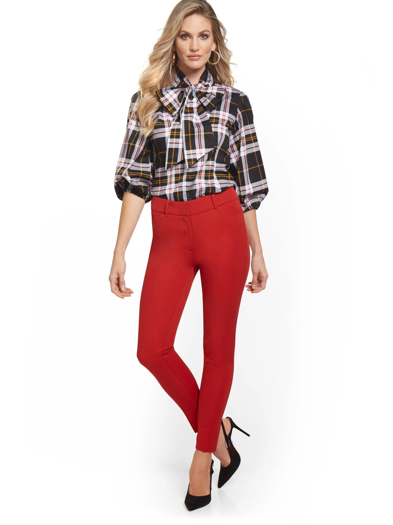 Petite Audrey High-Waisted Ankle Pant - Image 4