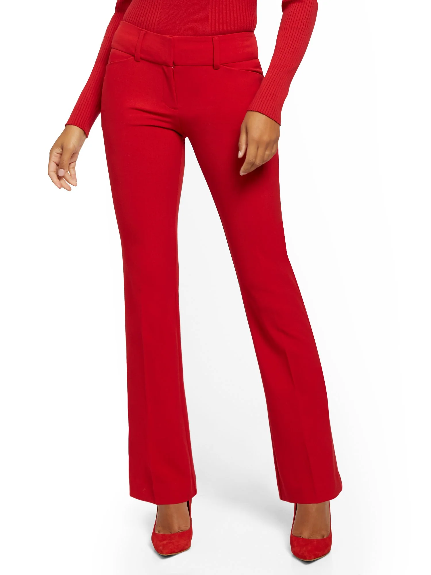 Petite Barely Bootcut Pant - Mid Rise - Essential Stretch - 7th Avenue - Image 23