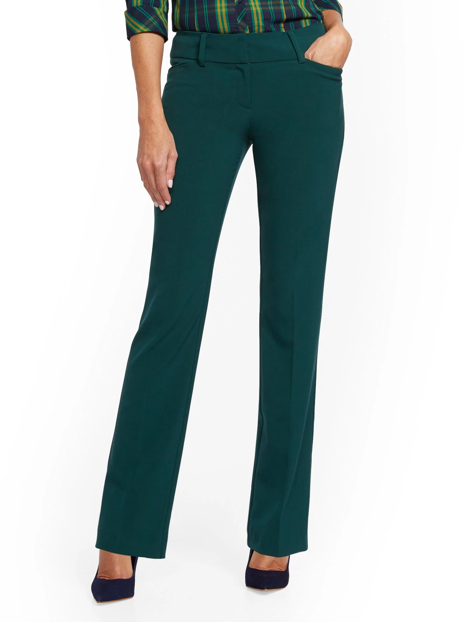 Petite Barely Bootcut Pant - Mid Rise - Essential Stretch - 7th Avenue - Image 26