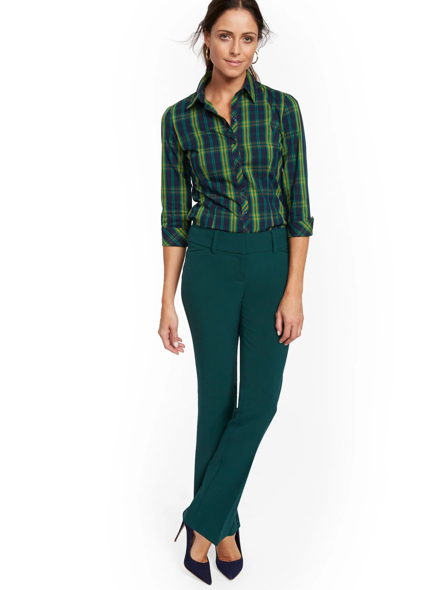 Petite Barely Bootcut Pant - Mid Rise - Essential Stretch - 7th Avenue - Image 28