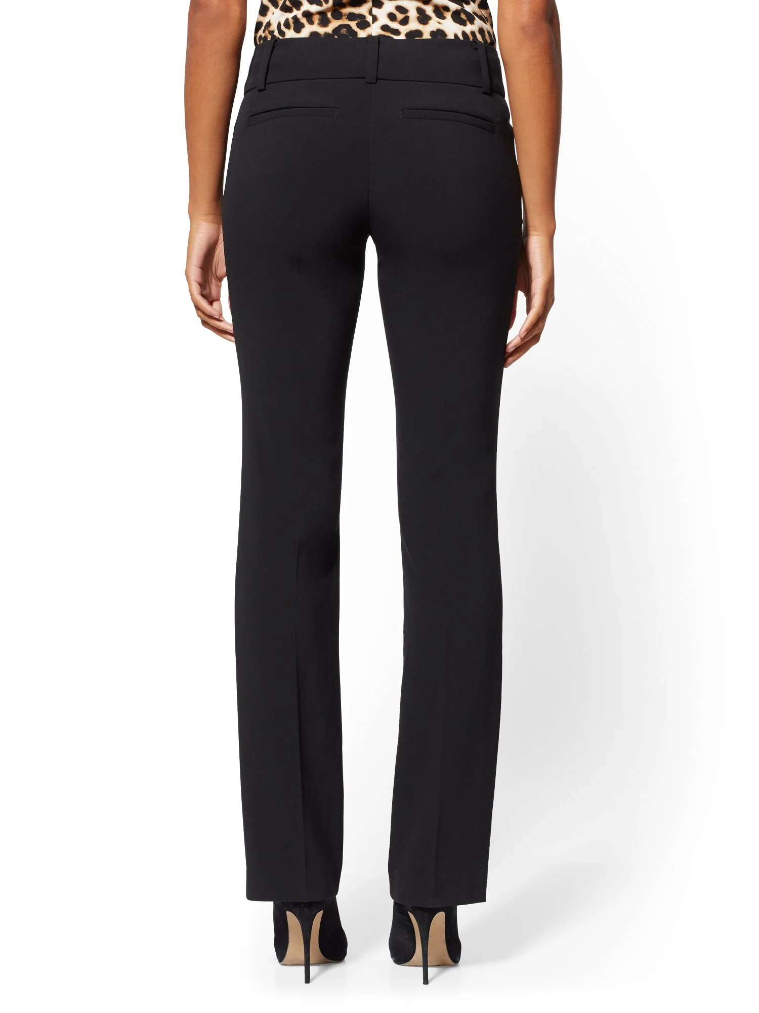 Petite Barely Bootcut Pant - Mid Rise - Essential Stretch - 7th Avenue - Image 3