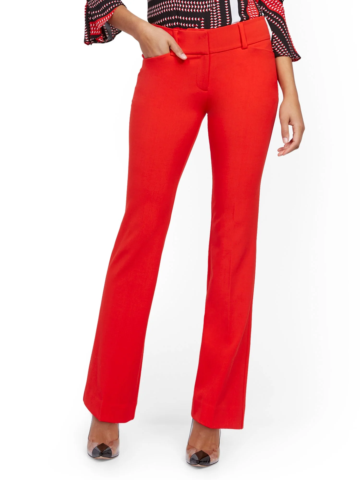 Petite Barely Bootcut Pant - Mid Rise - Essential Stretch - 7th Avenue - Image 31