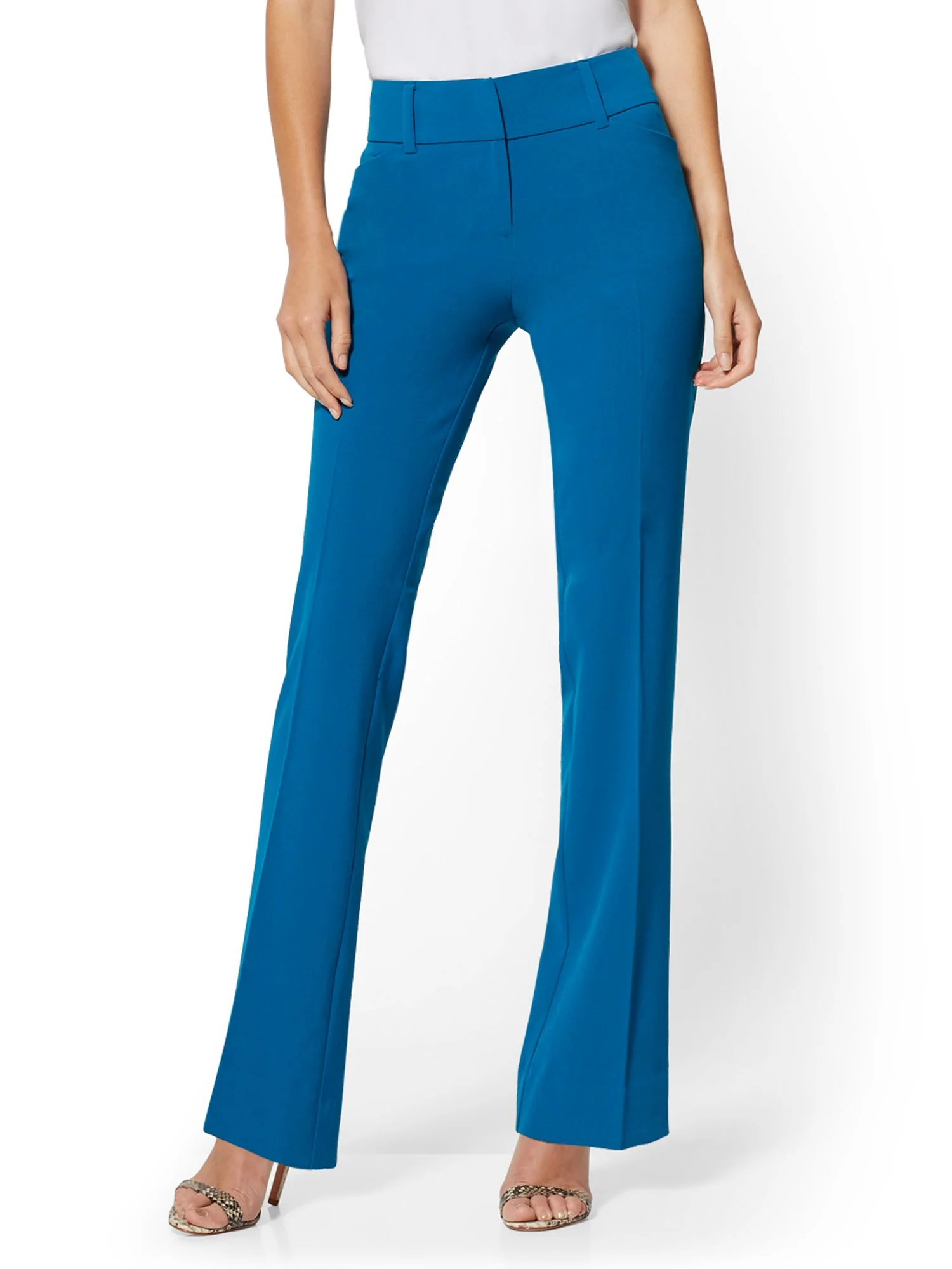 Petite Barely Bootcut Pant - Mid Rise - Essential Stretch - 7th Avenue - Image 6