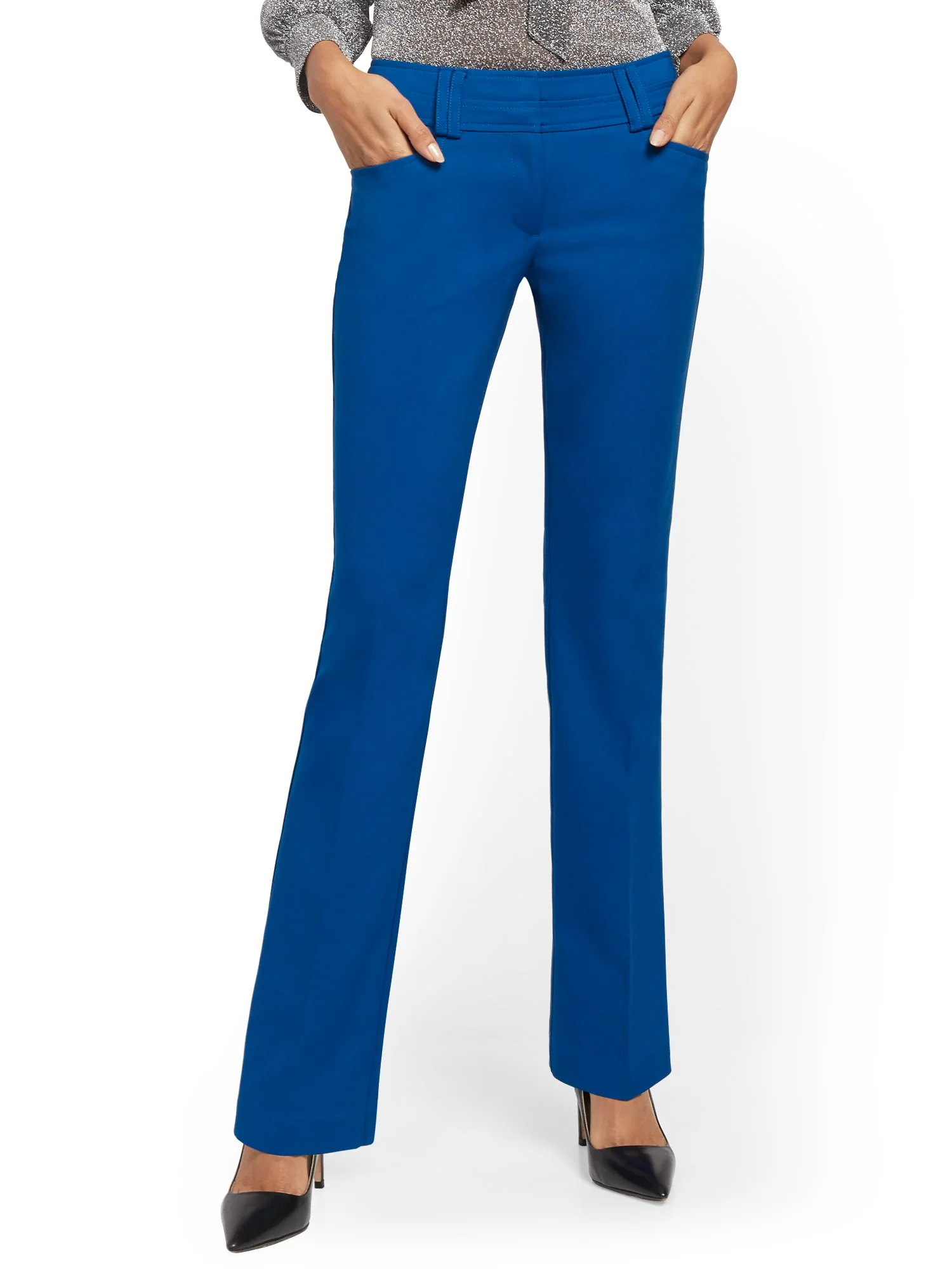 Petite Barely Bootcut Pant - Modern - All-Season Stretch - 7th Avenue - Image 21