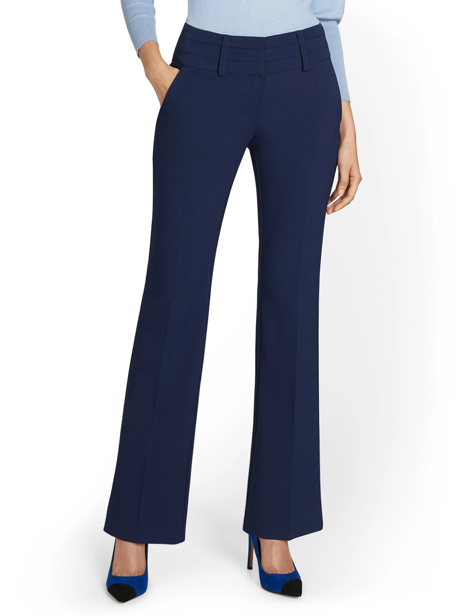 Petite Bootcut Pant - Premium Stretch - Image 15
