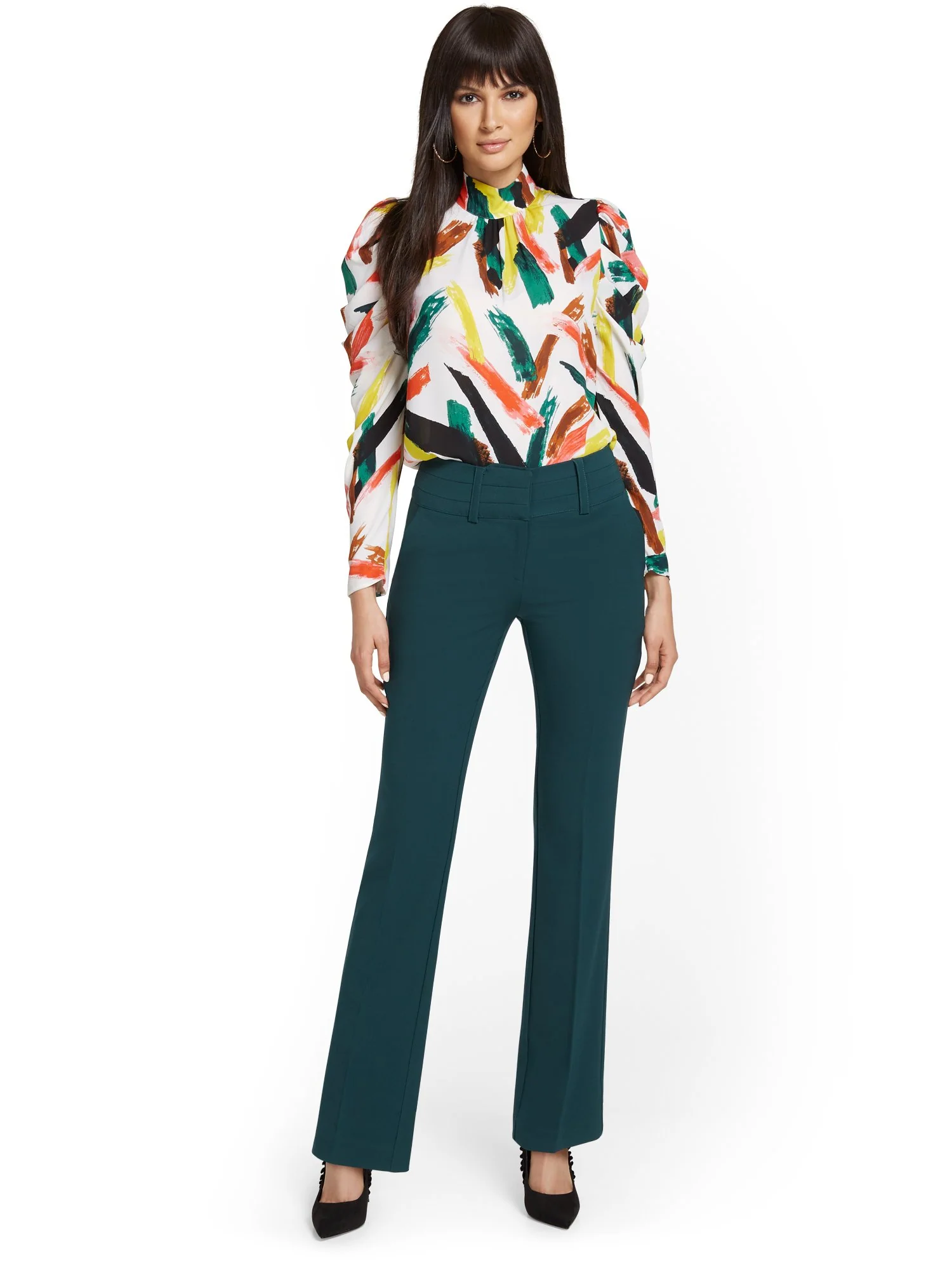 Petite Bootcut Pant - Premium Stretch - Image 22