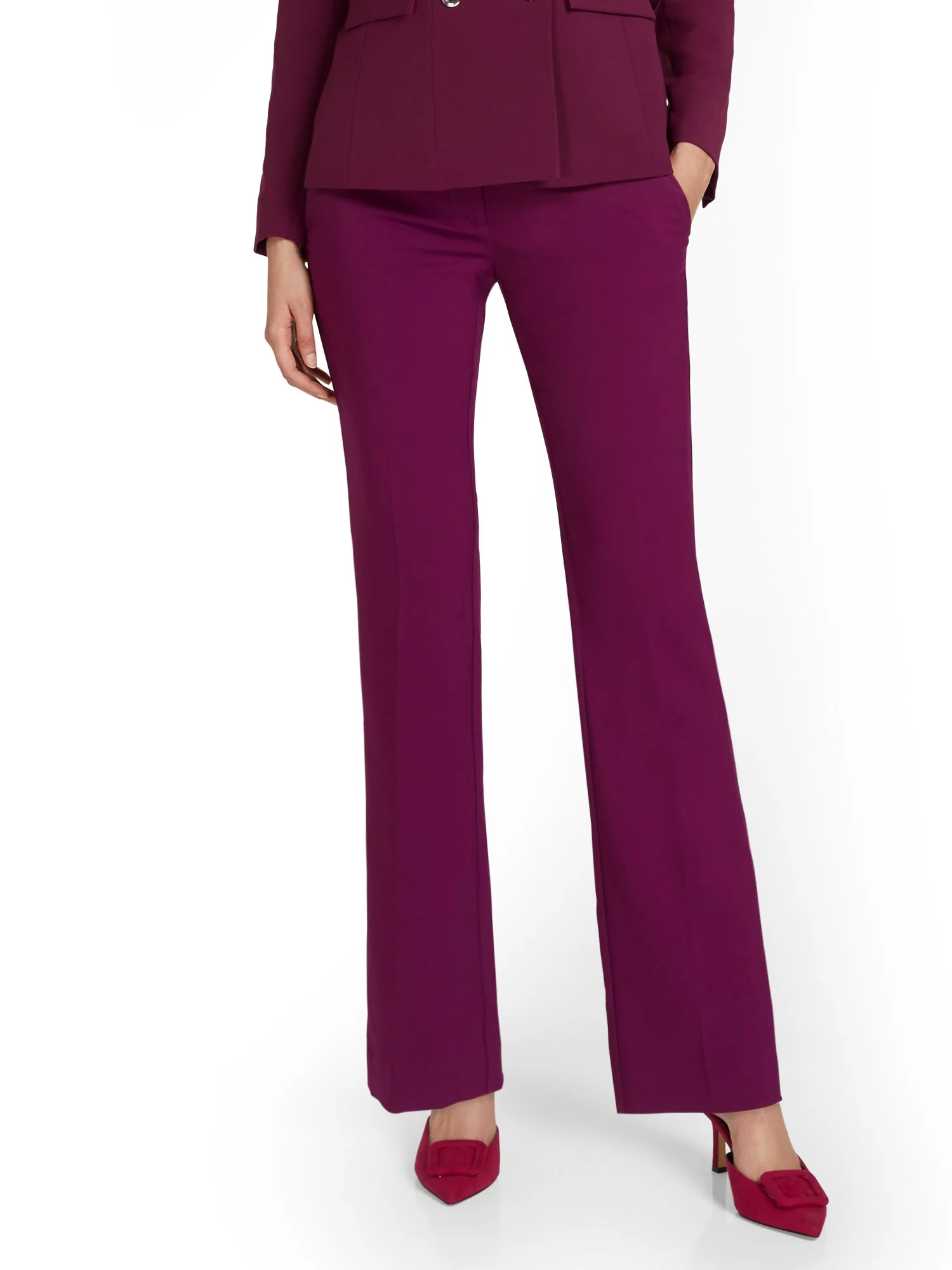 Petite Bootcut Pant - Premium Stretch - Image 28