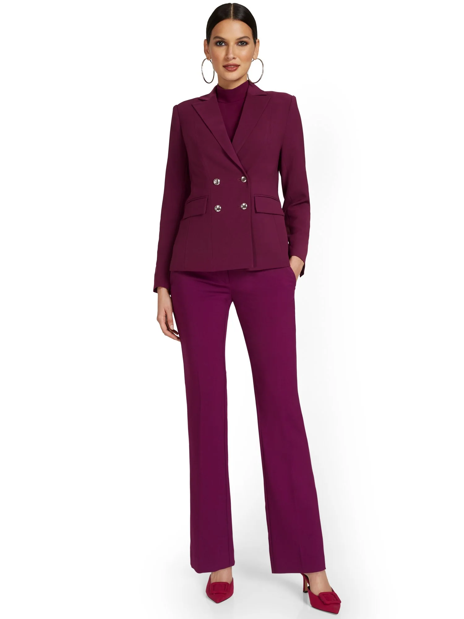 Petite Bootcut Pant - Premium Stretch - Image 30