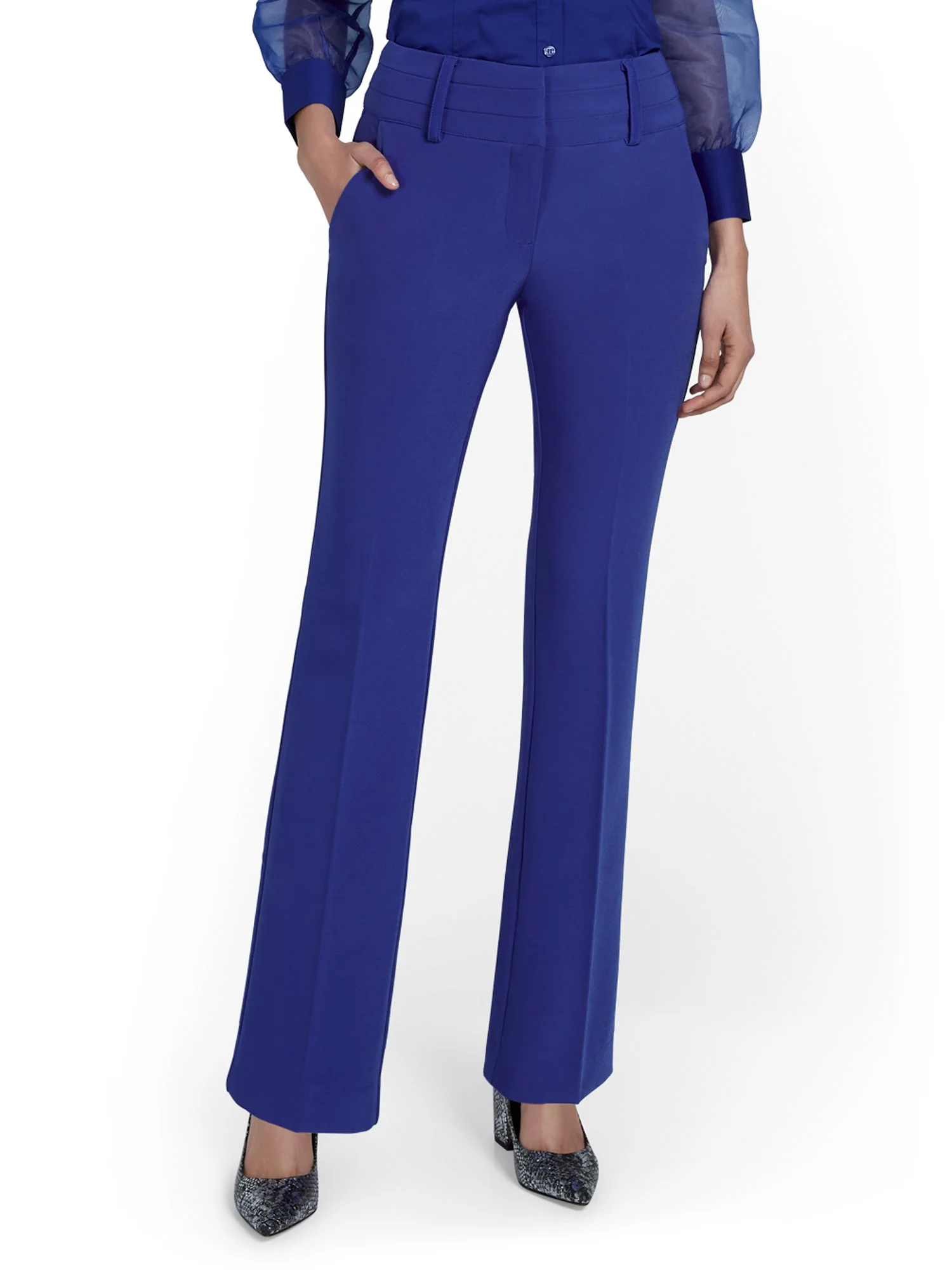 Petite Bootcut Pant - Premium Stretch - Image 32